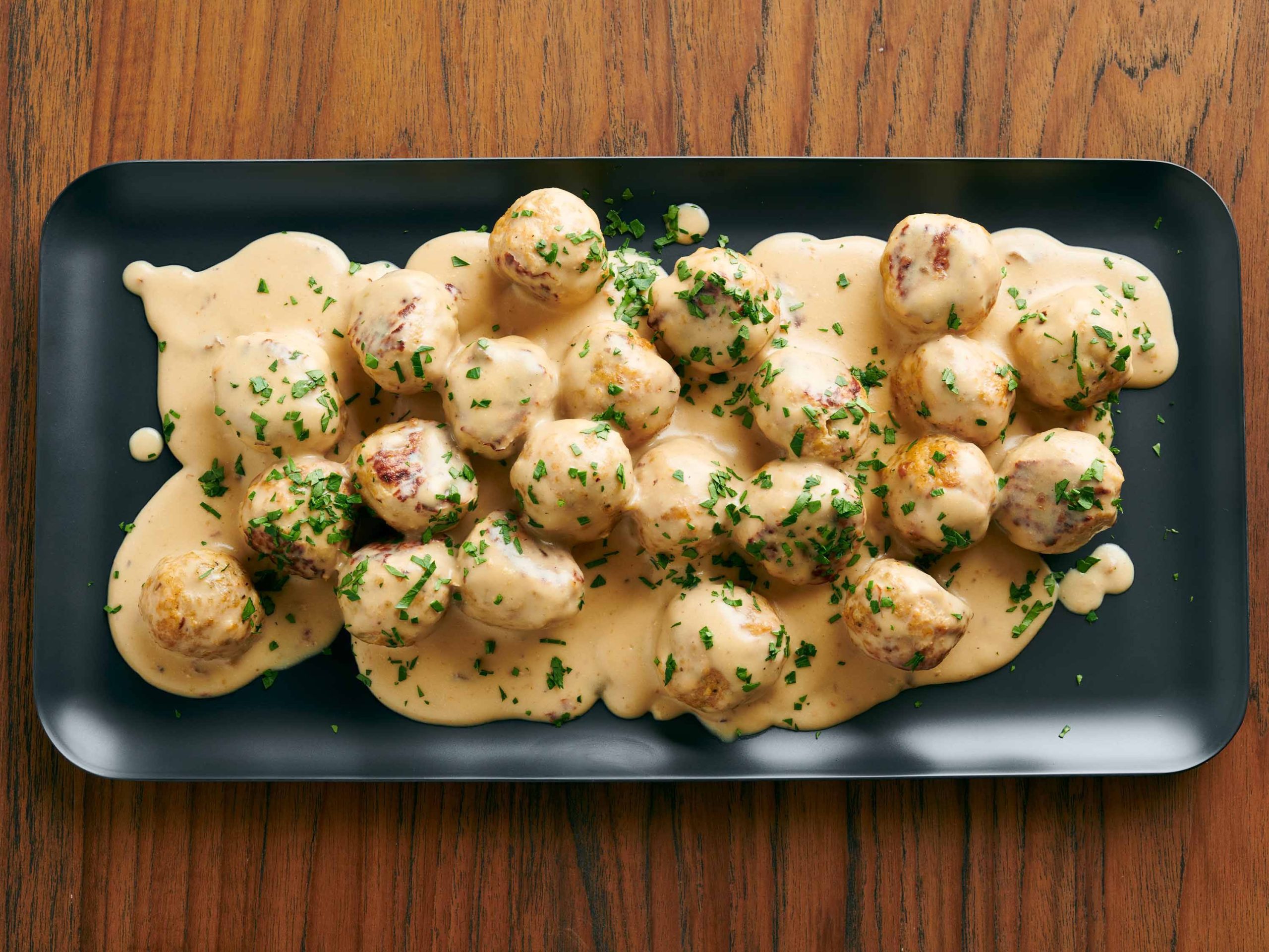 Slow Cooker Swedish Chicken Meatballs | Savory