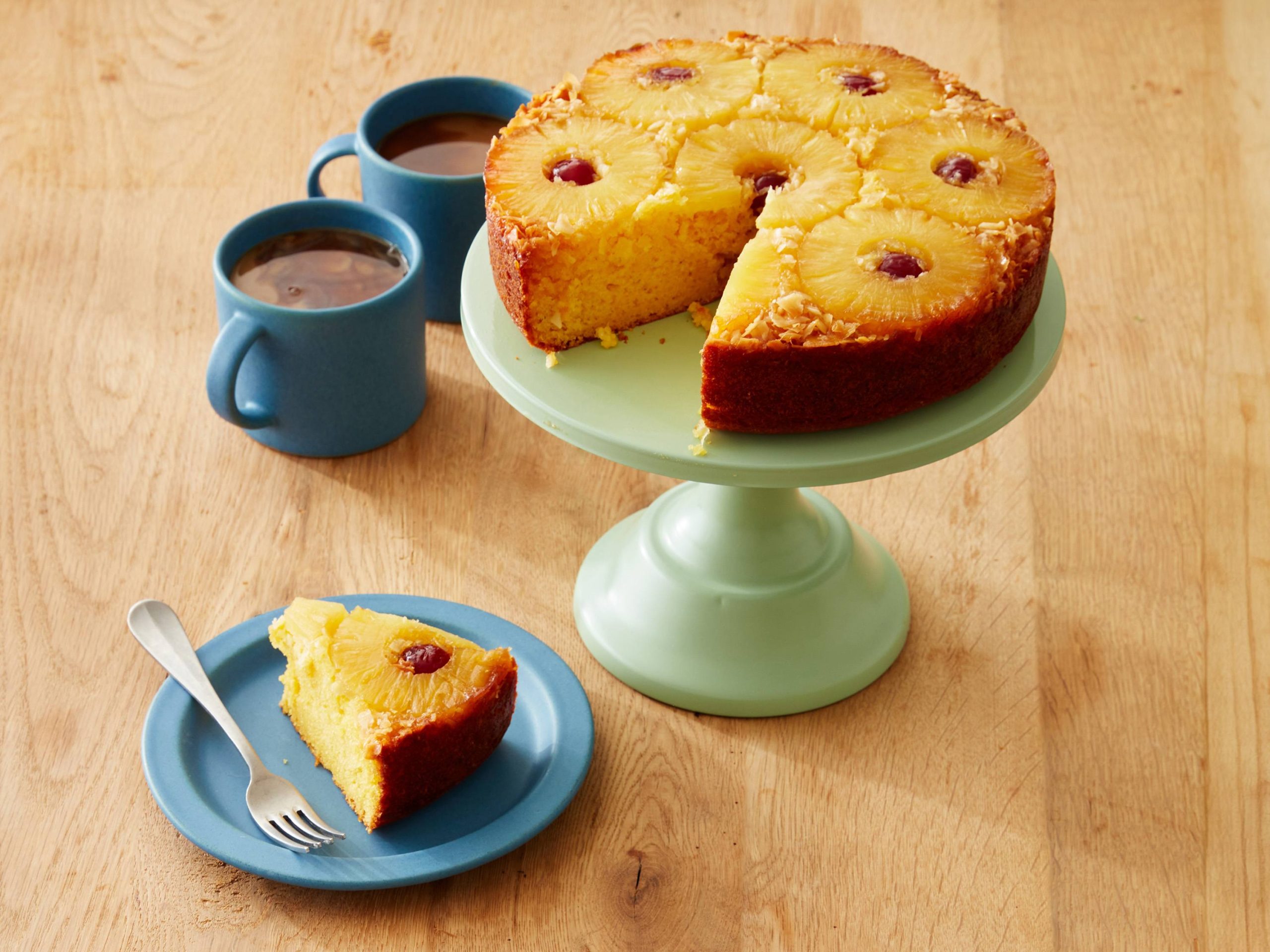Piña Colada Upside-Down Cake | Savory