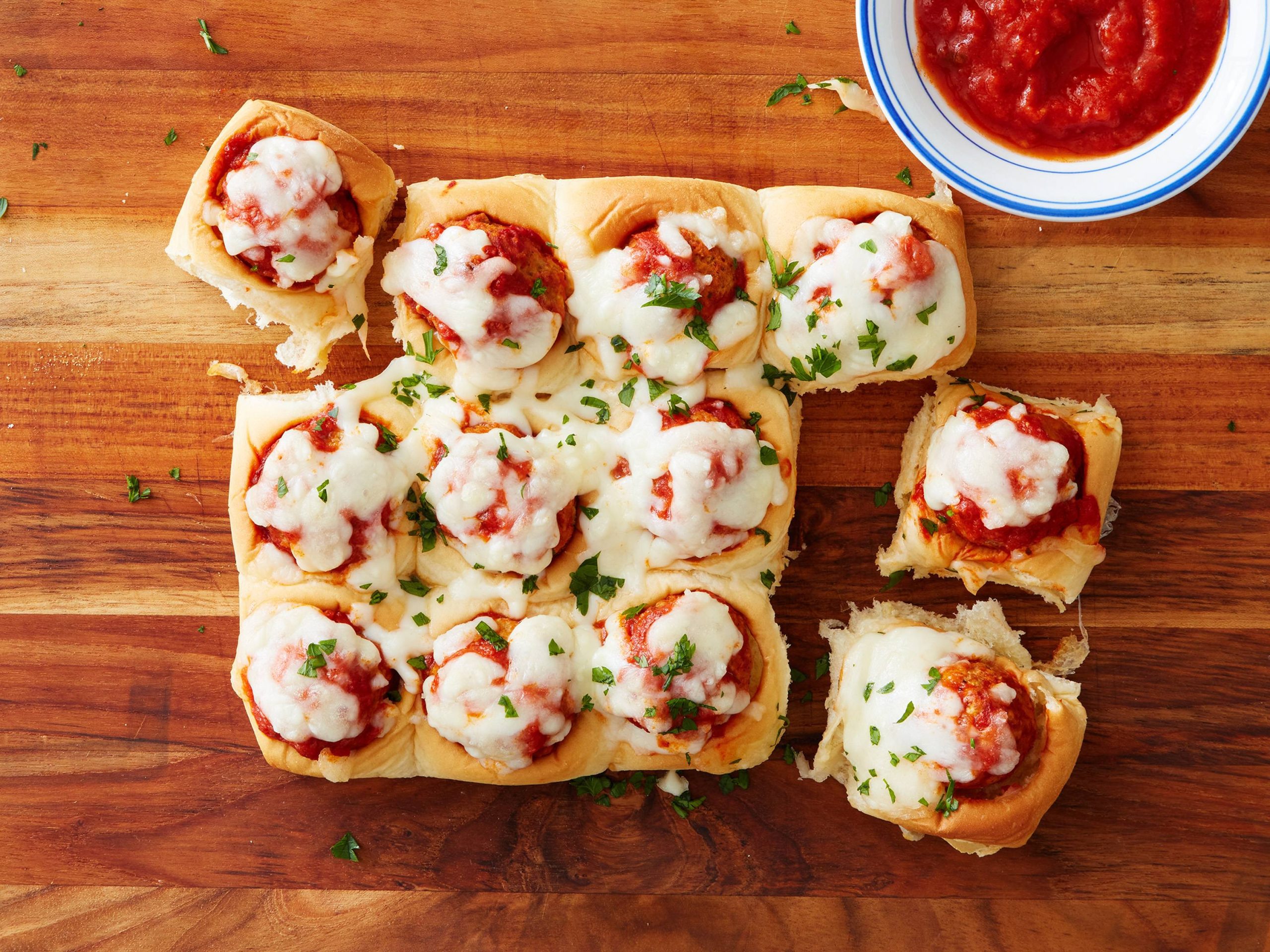 Meatball-Stuffed Sliders | Savory