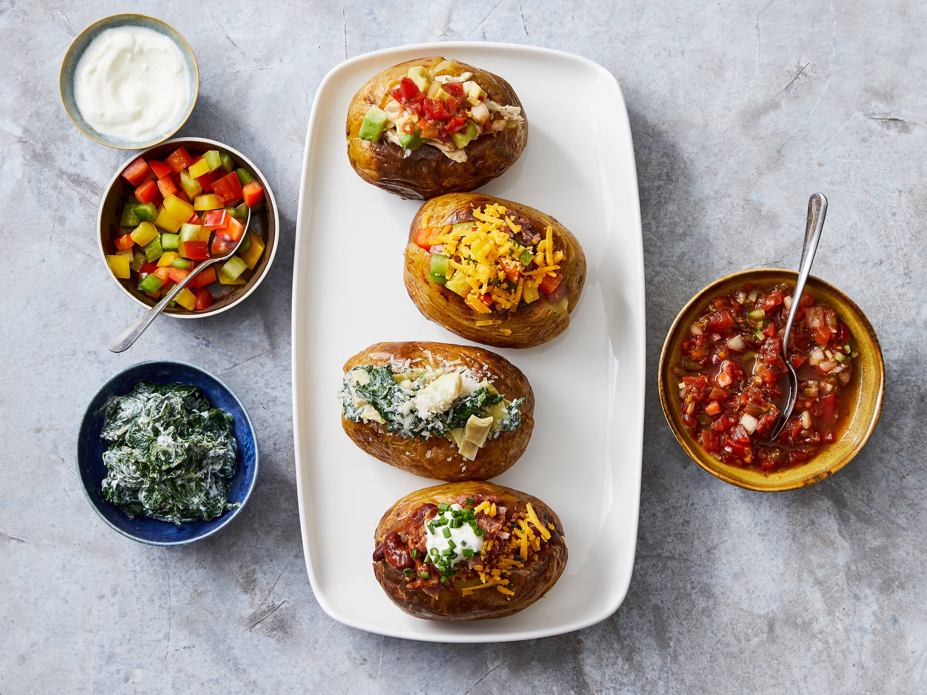Baked Potatoes | Savory