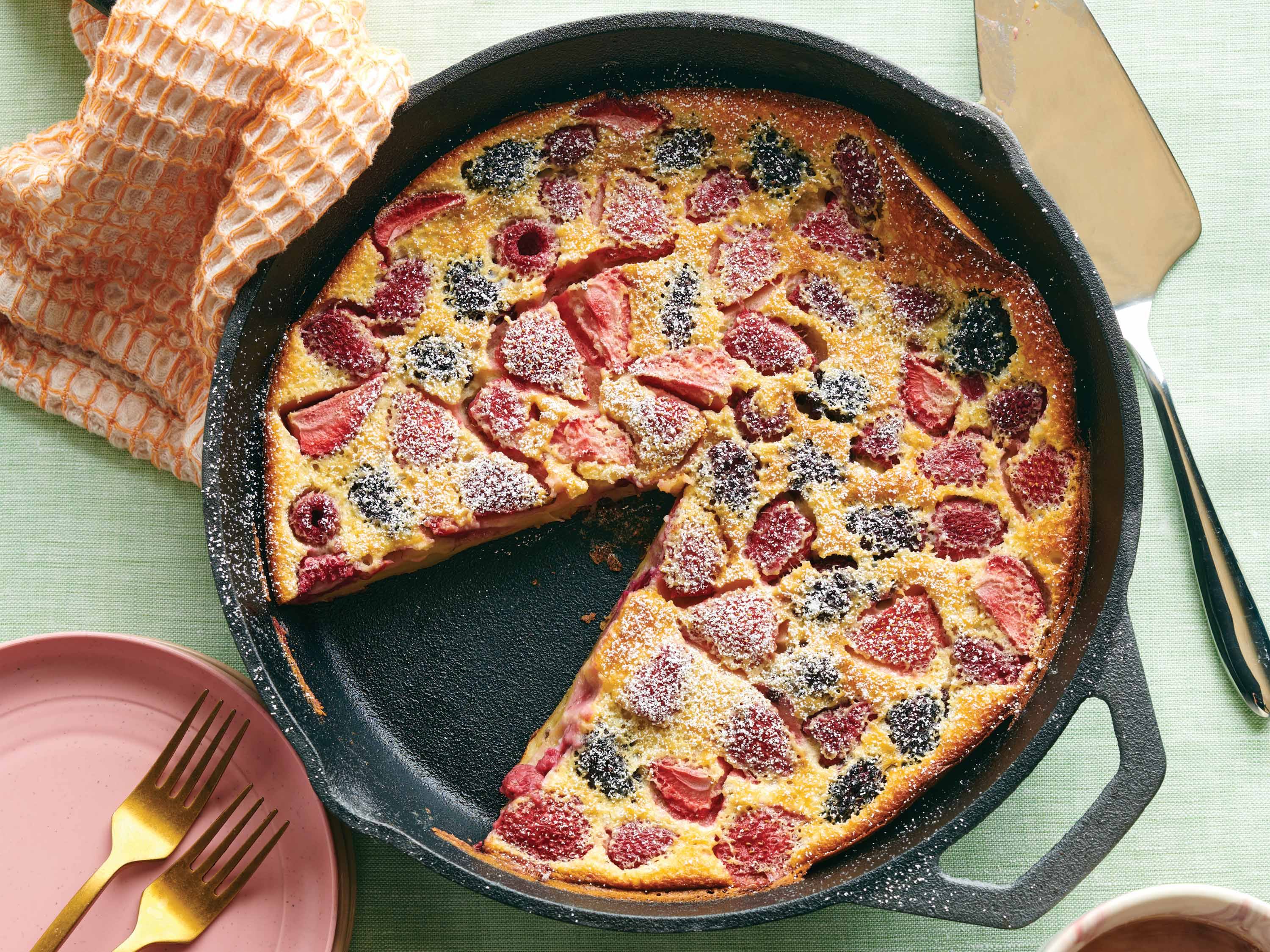 Triple Berry Clafoutis | Savory
