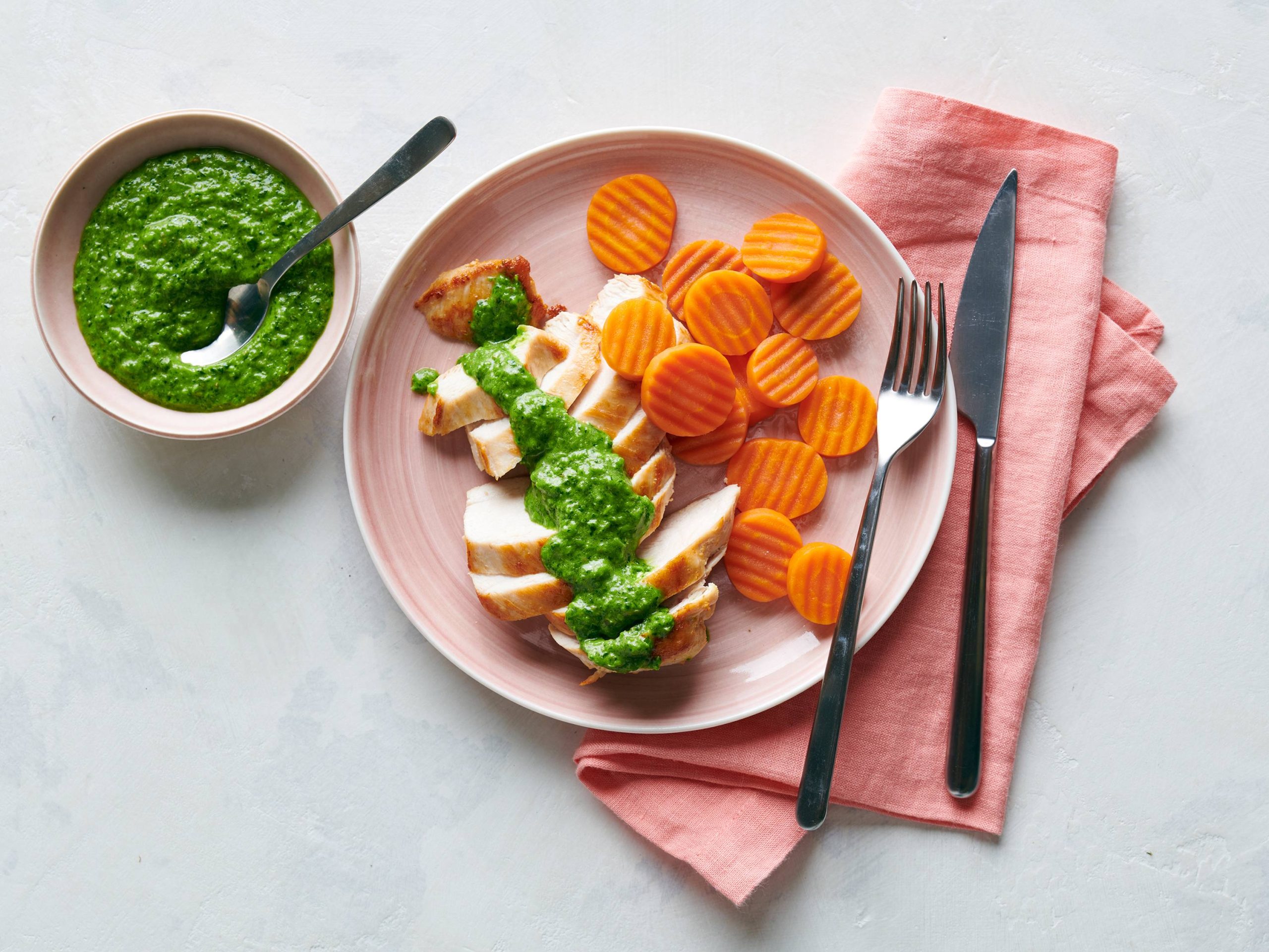 Chicken Breasts with Tarragon Salsa Verde | Savory
