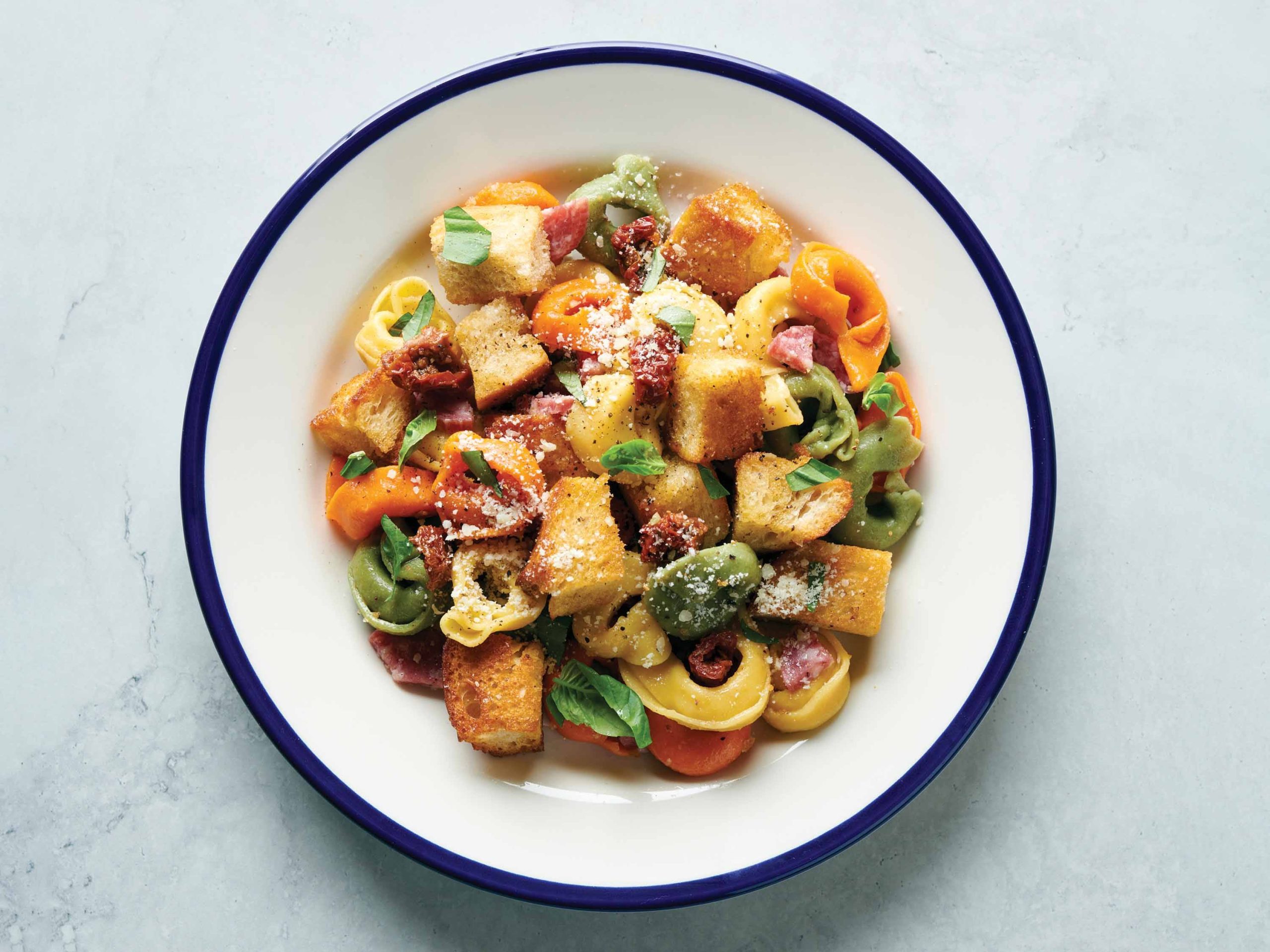 Tuscan Tortellini Pasta Salad | Savory