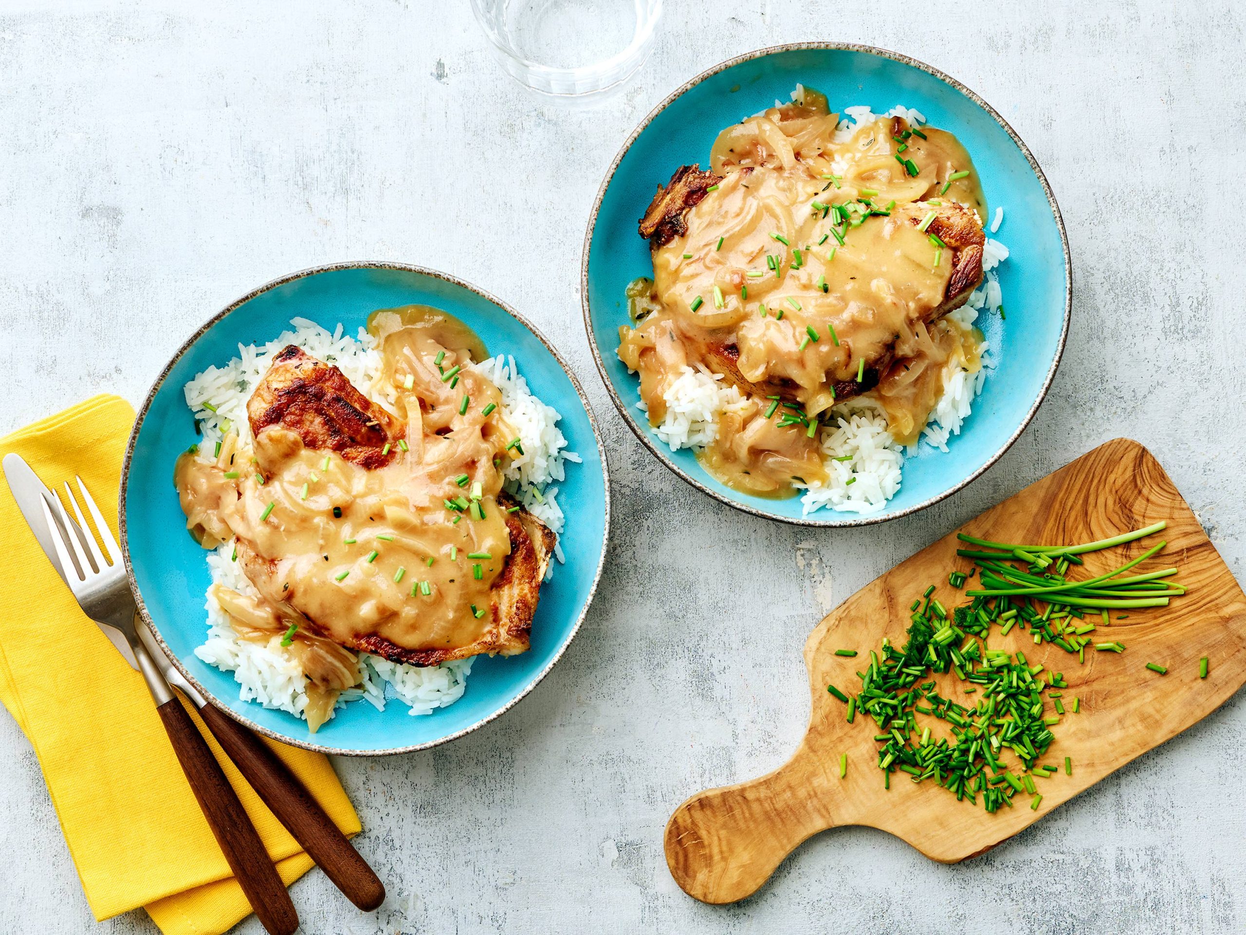 Smothered Pork Chops | Savory