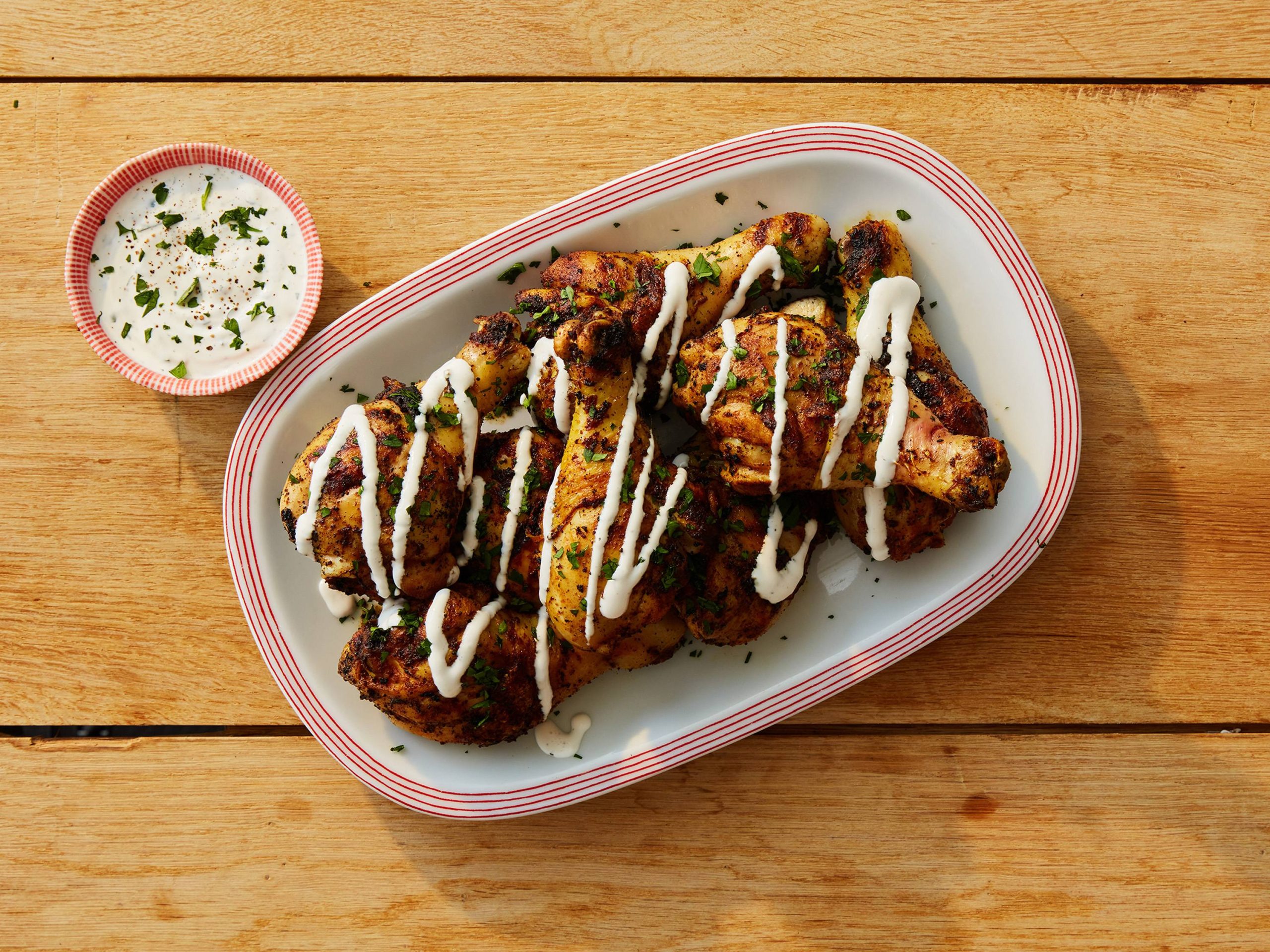 Grilled Chicken Shawarma Drumsticks