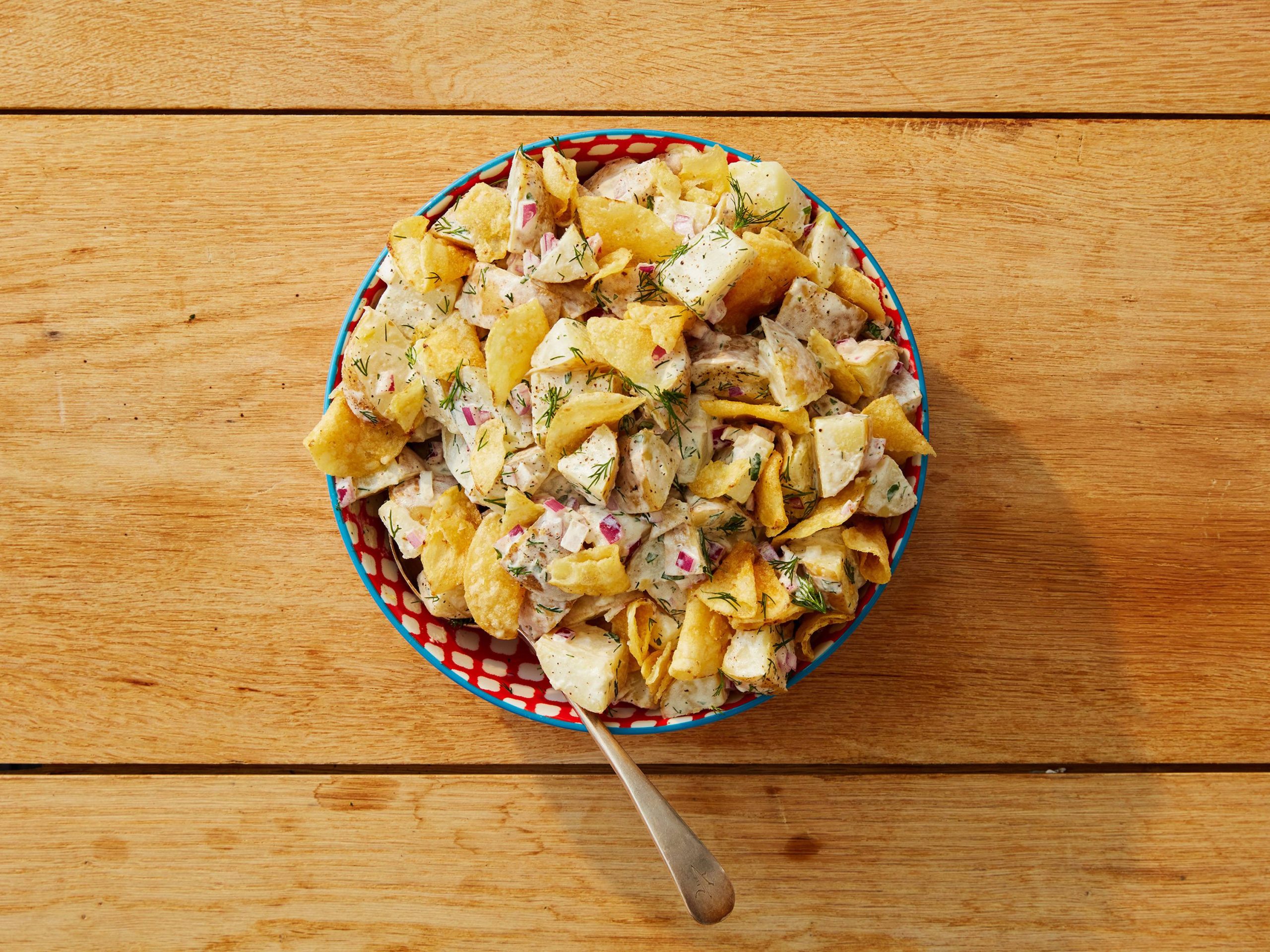Salt and Vinegar Potato Salad | Savory