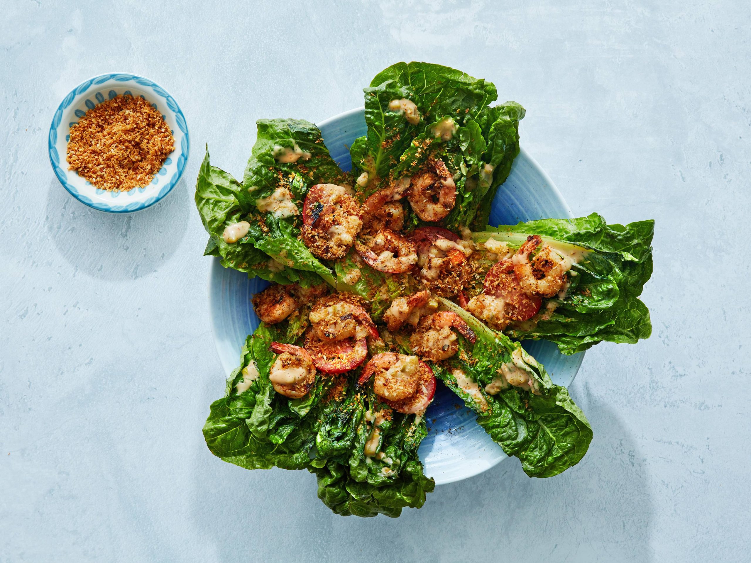 Grilled Shrimp Po’boy Wedges | Savory