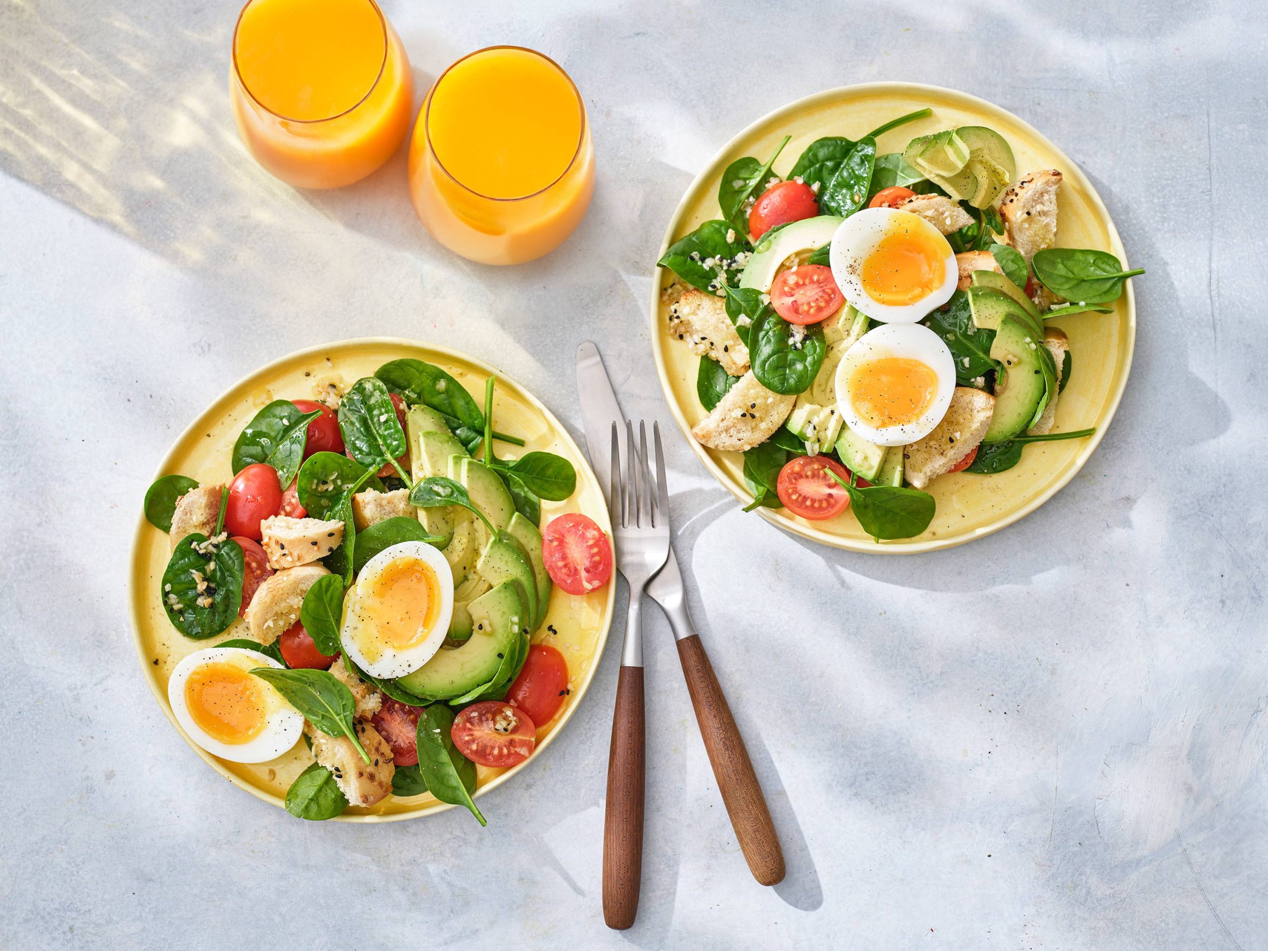 Avocado Toast Breakfast Salad | Savory