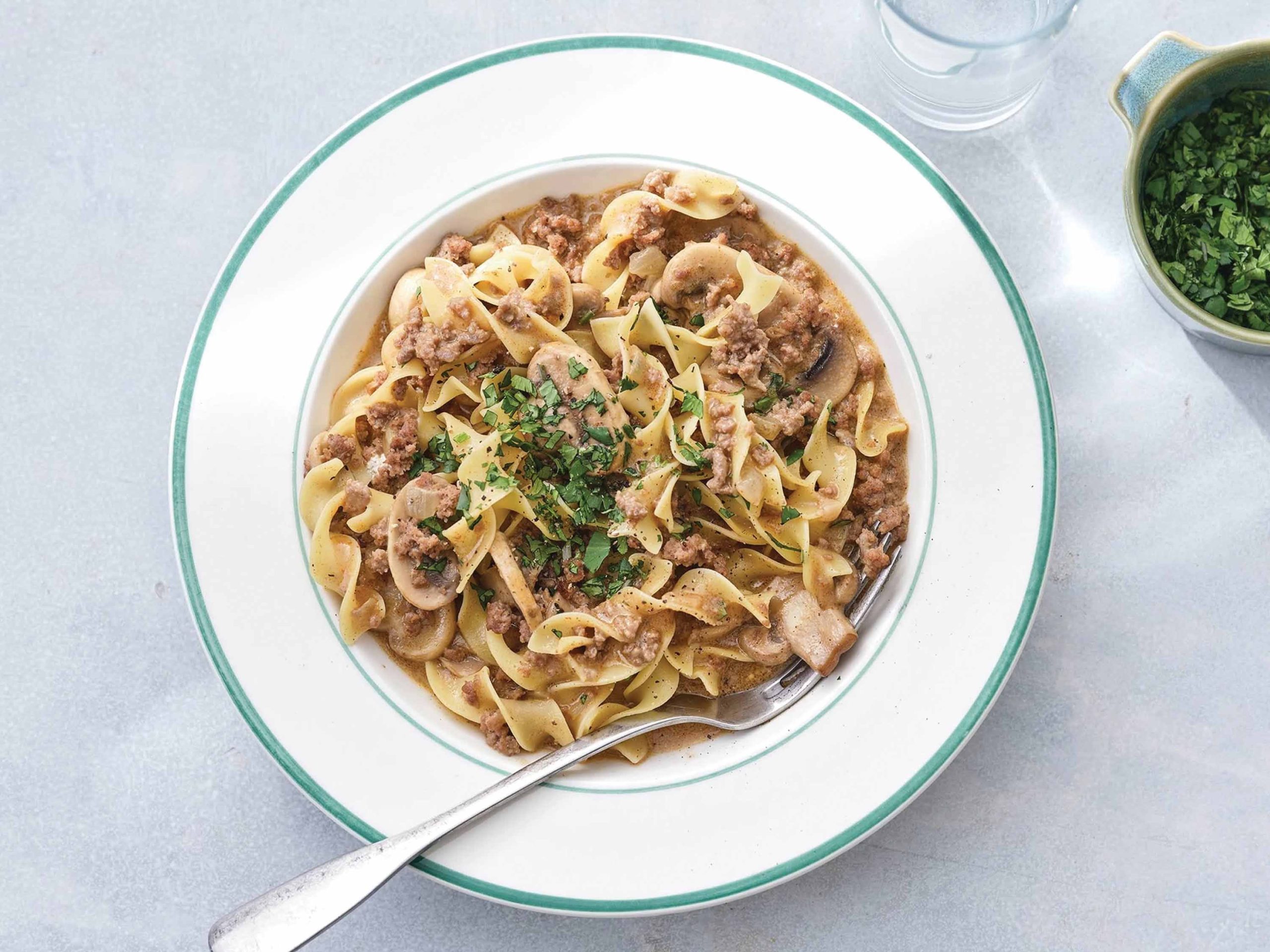 Ground Beef Stroganoff | Savory