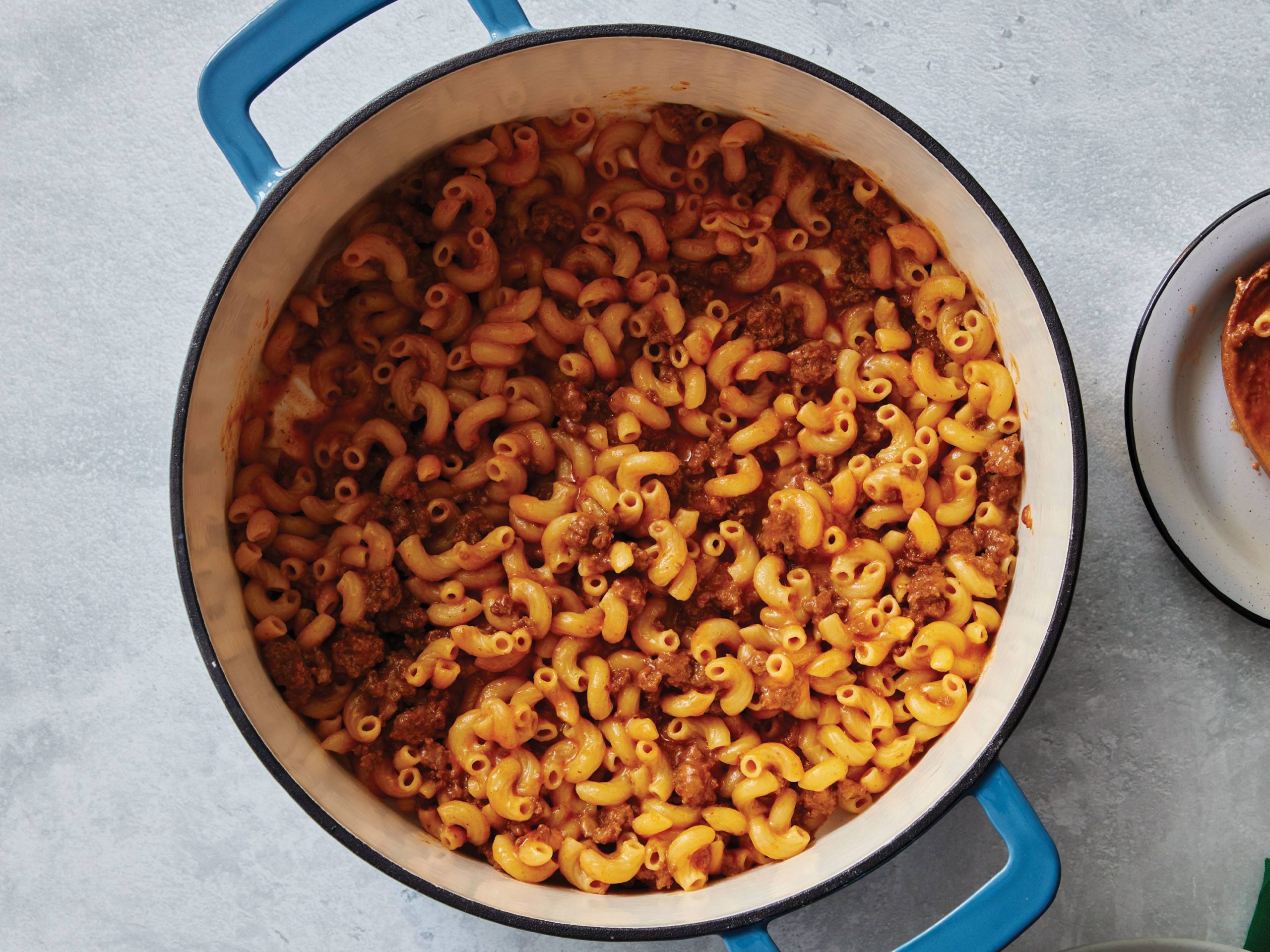 Beef and Cheddar Macaroni | Savory