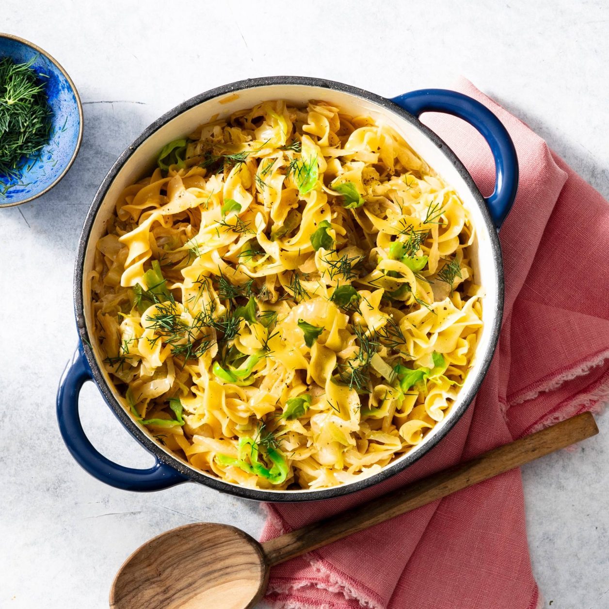 Egg Noodles with Cabbage | Savory