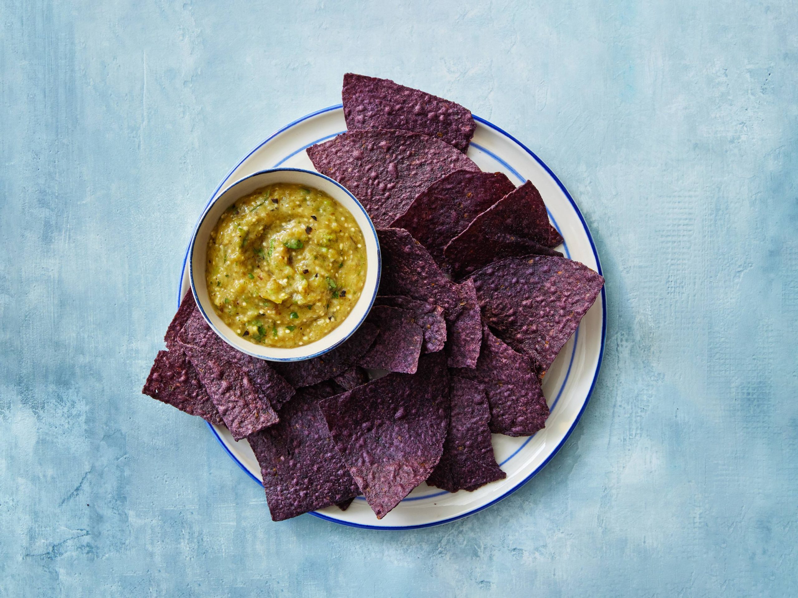Tomatillo-Avocado Salsa Verde | Savory