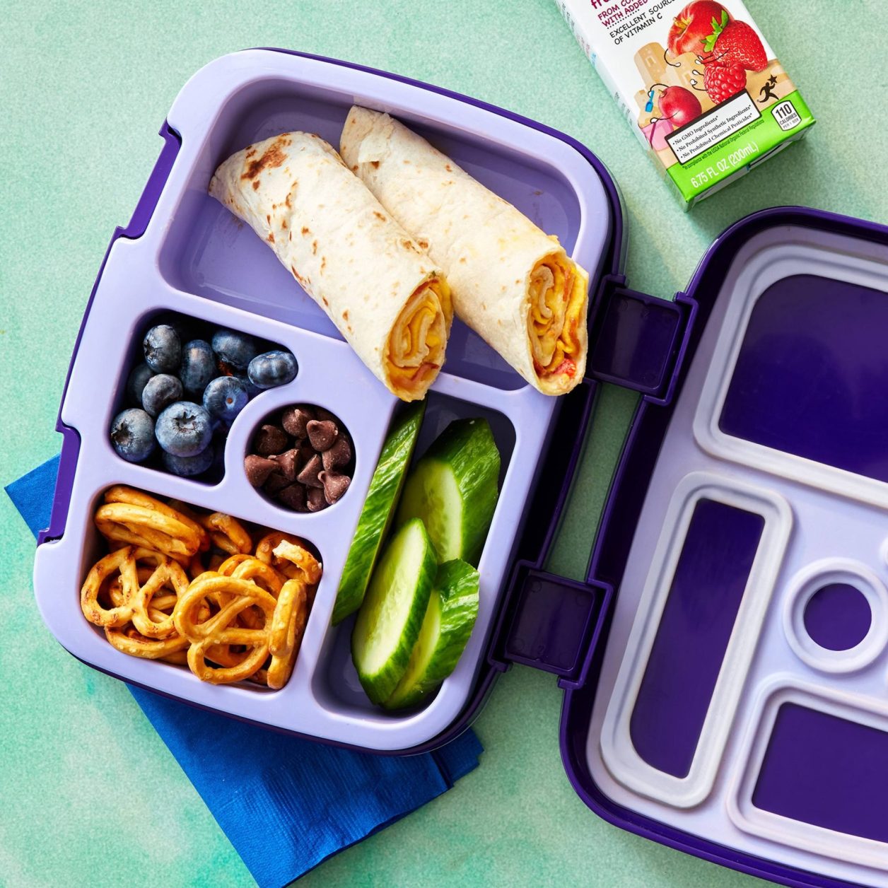 Bacon, Egg, and Cheese Tortilla Wrap Savory