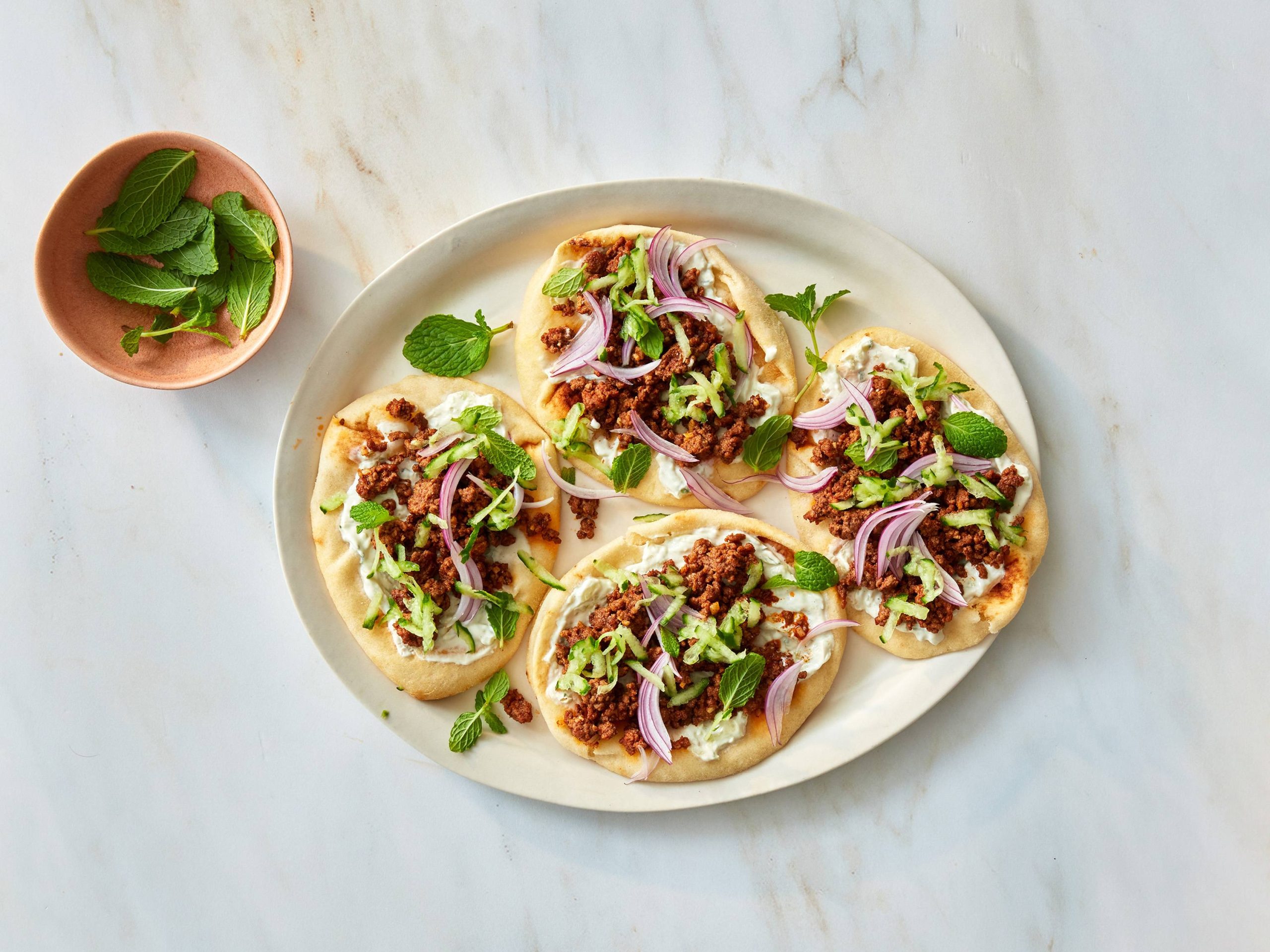 Ground Beef and Yogurt Naan | Savory