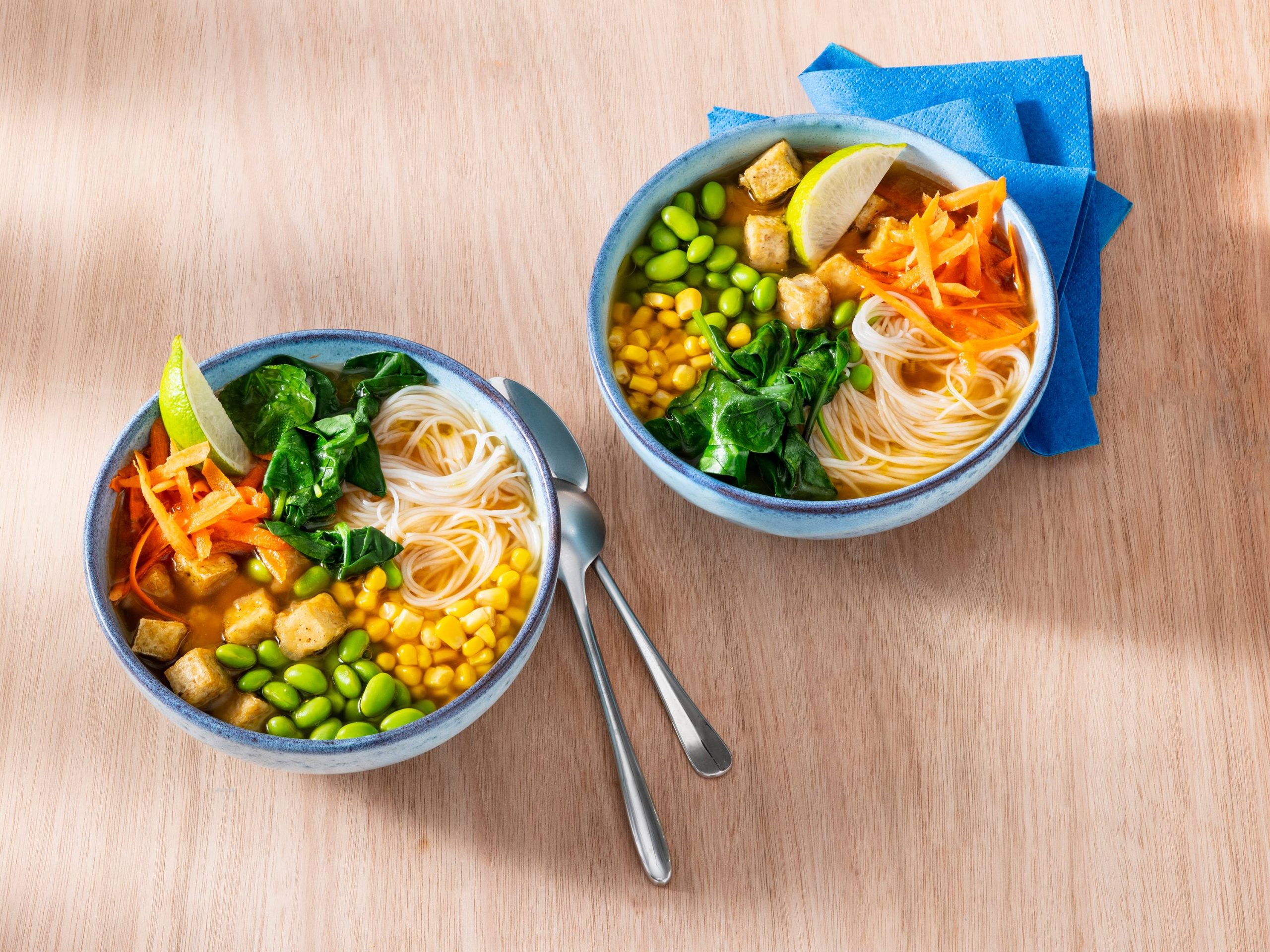 Mason Jar Noodles with Veggies | Savory