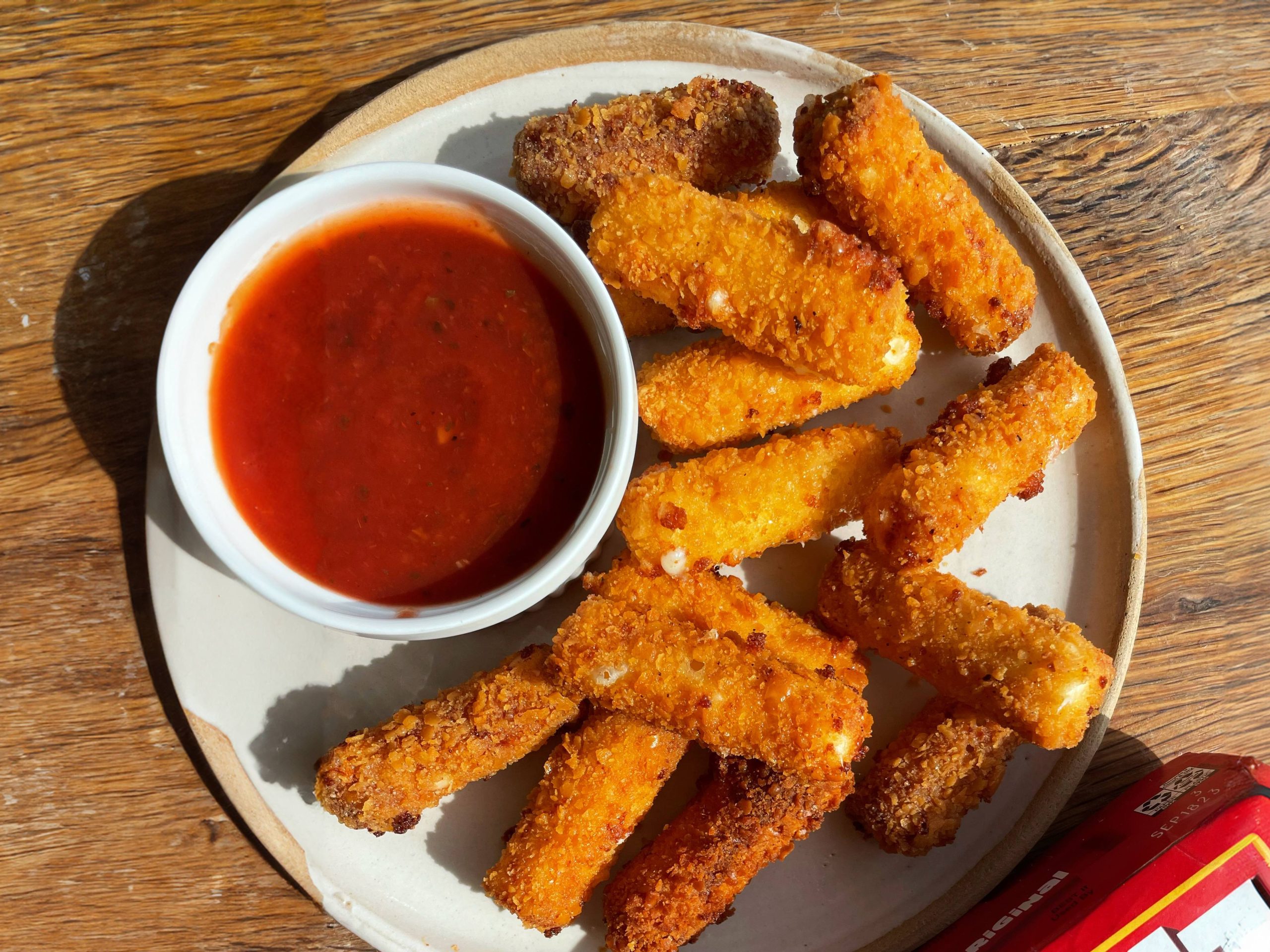 Cheez-It® Crusted Mozzarella Sticks | Savory