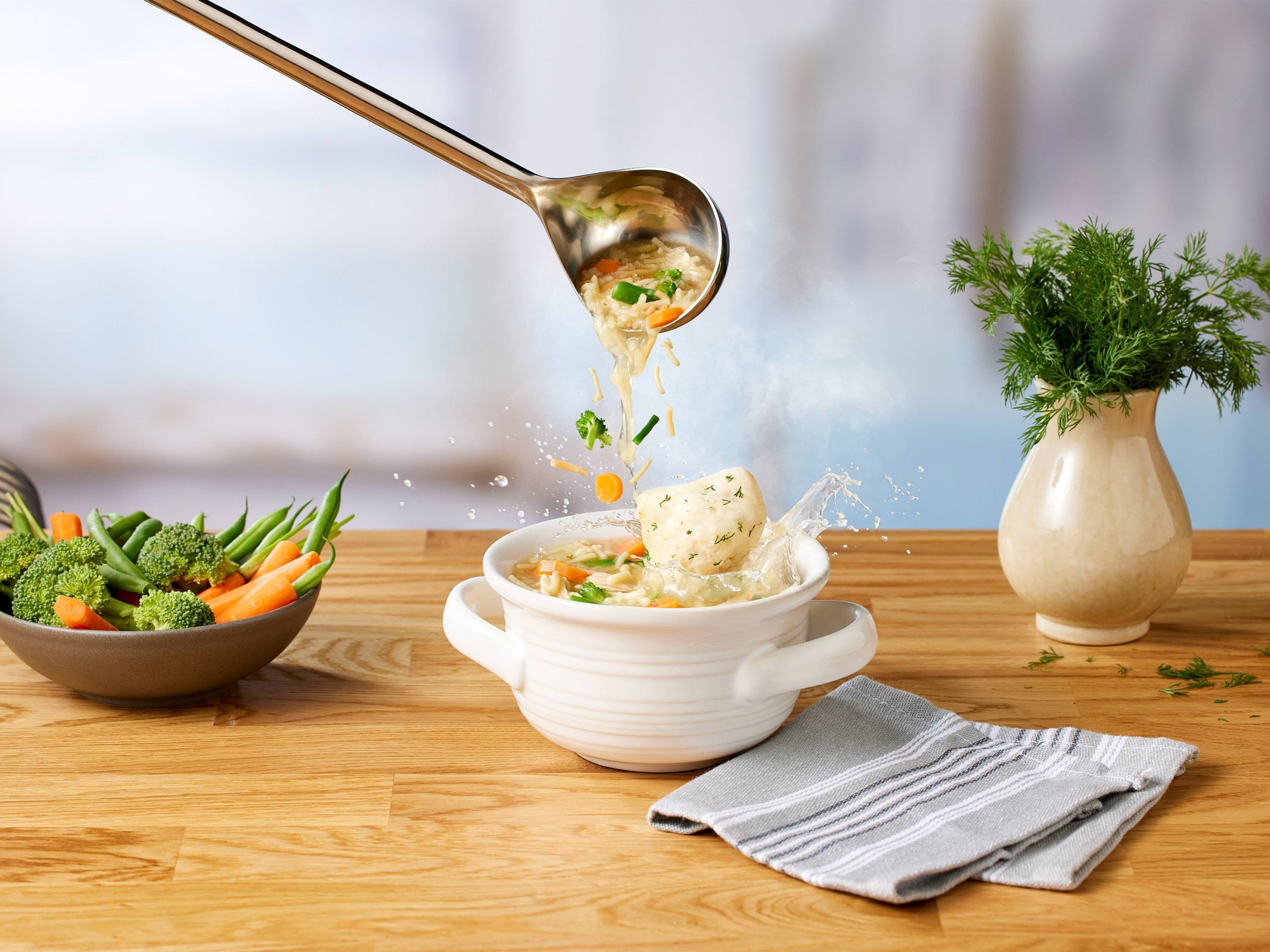 Rice-a-Roni® Turkey Veggie Dumpling Soup | Savory