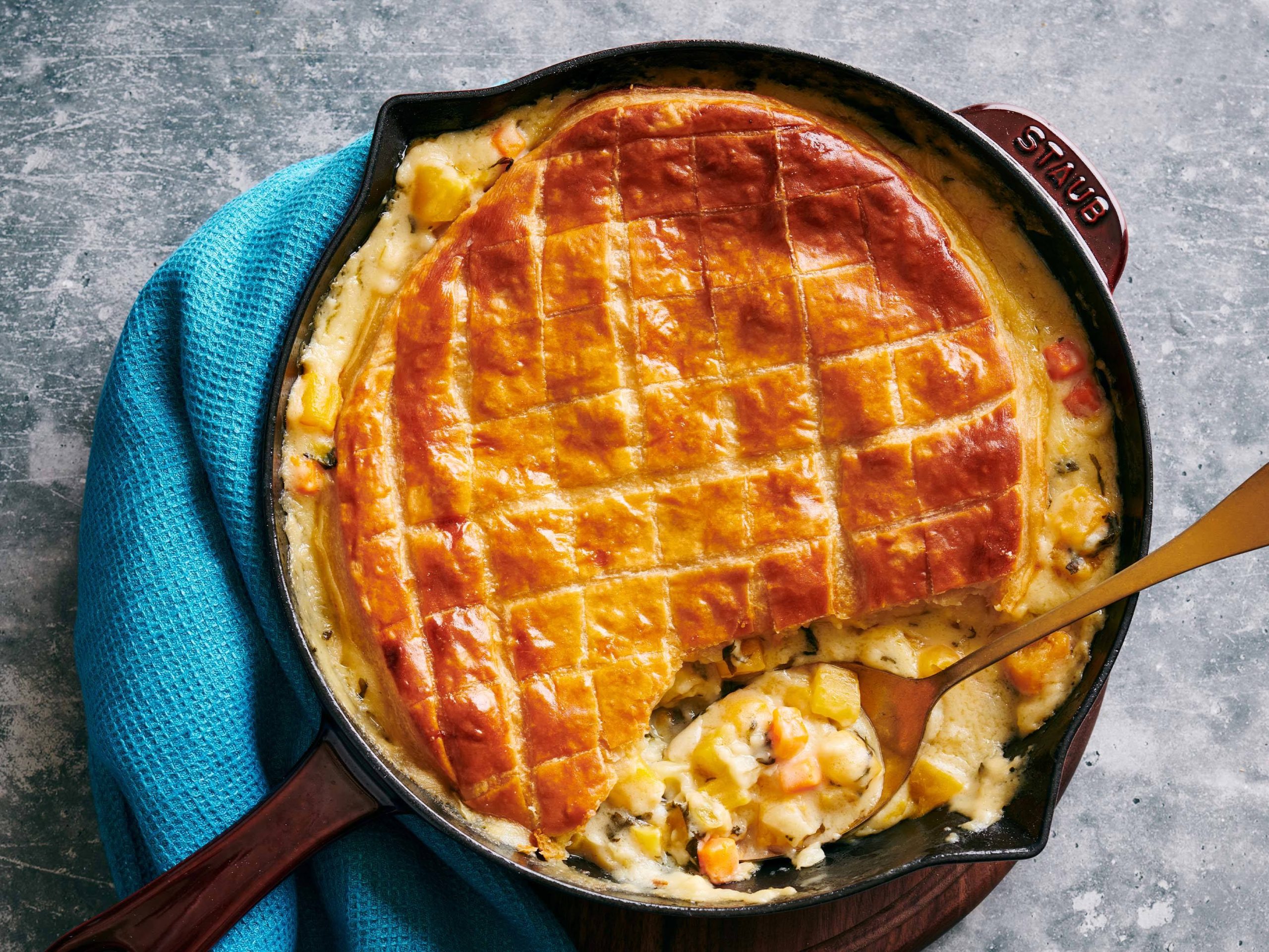 Fall Skillet Pot Pie | Savory