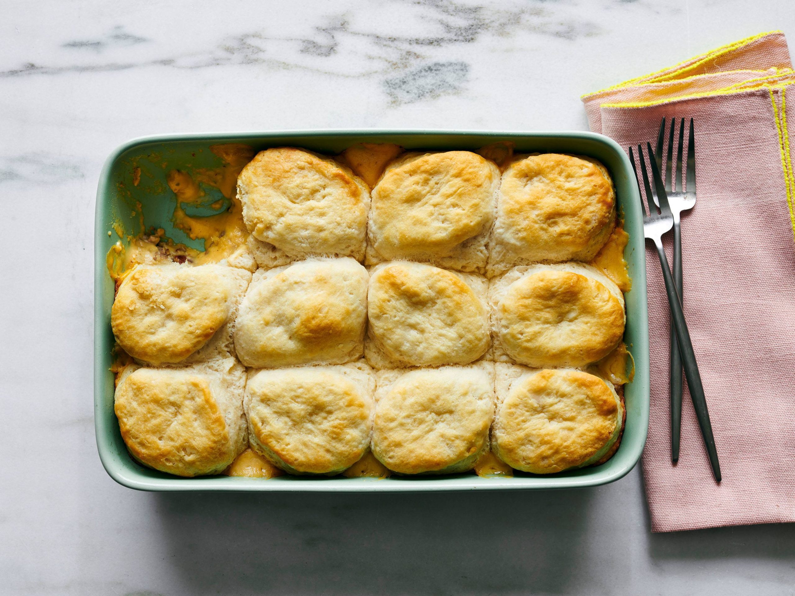 Biscuits and Gravy Casserole | Savory