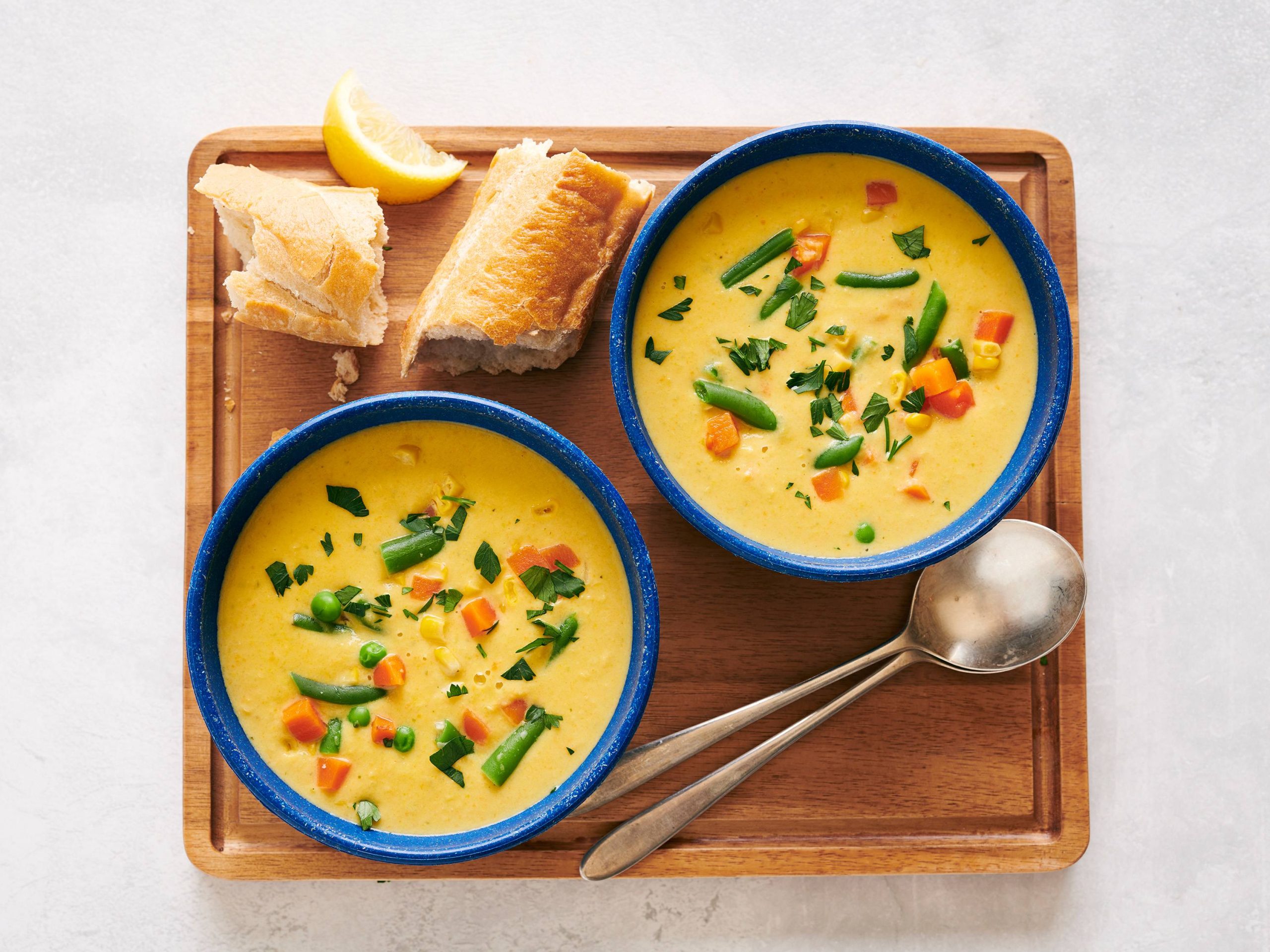 Creamy Vegetable Soup | Savory