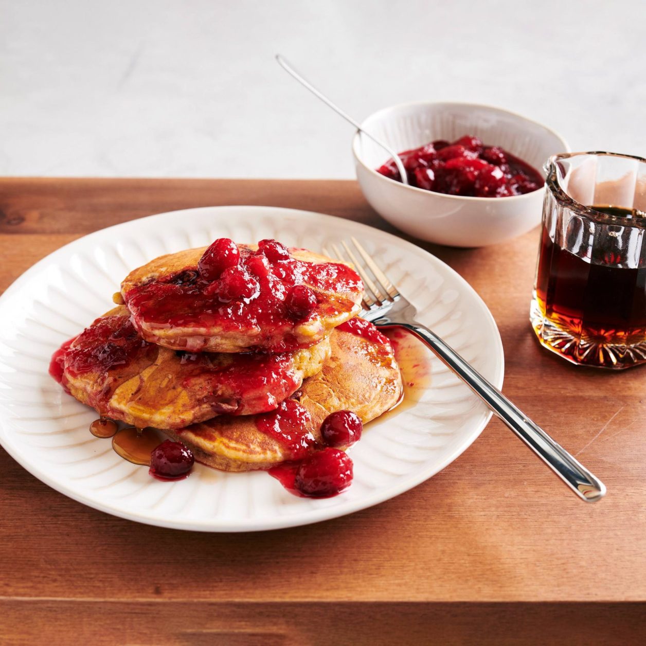 Photo inspiration: Cranberry Orange Pancakes Photo Inspiration