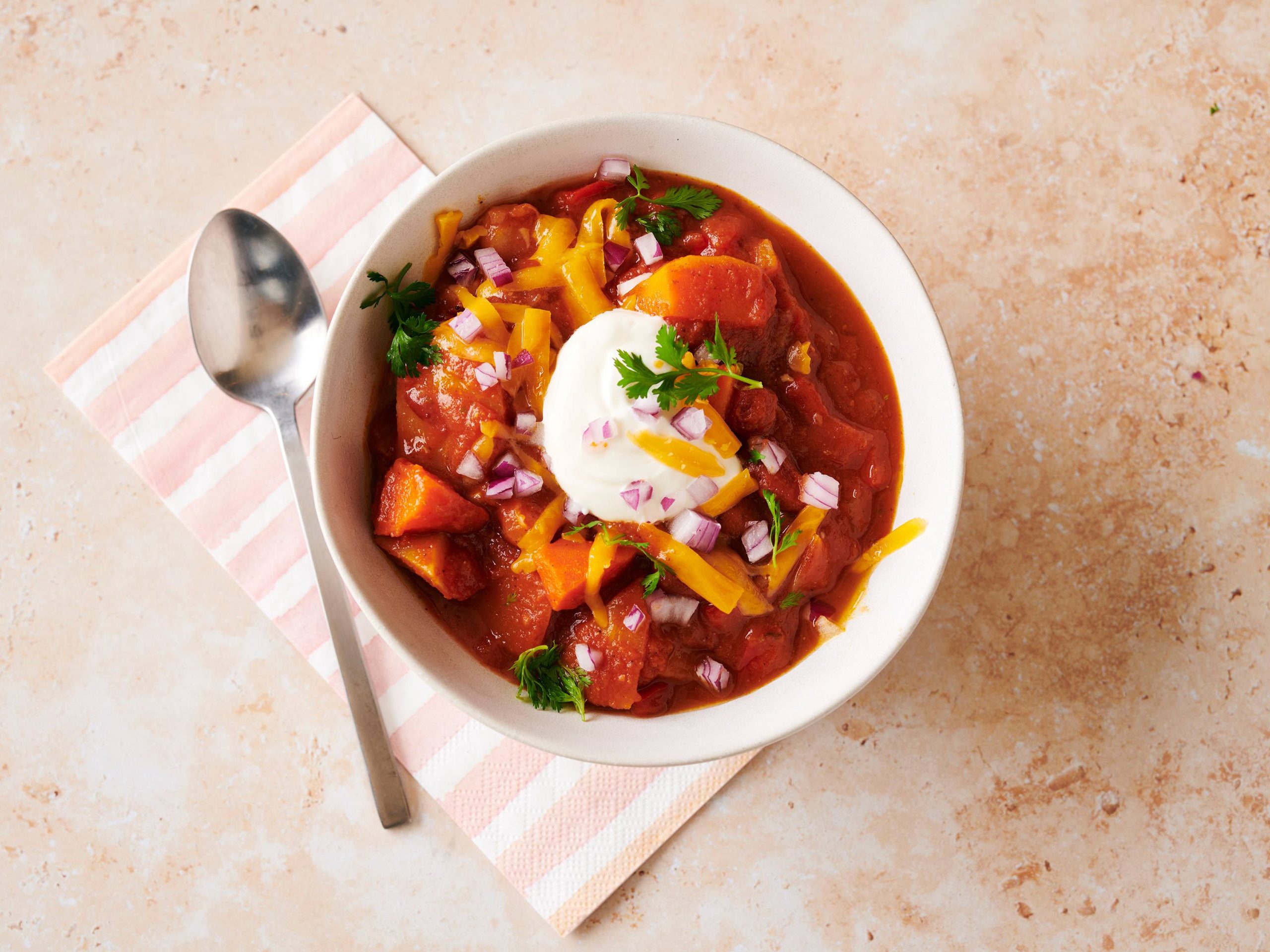 Autumn Harvest Vegetarian Chili | Savory