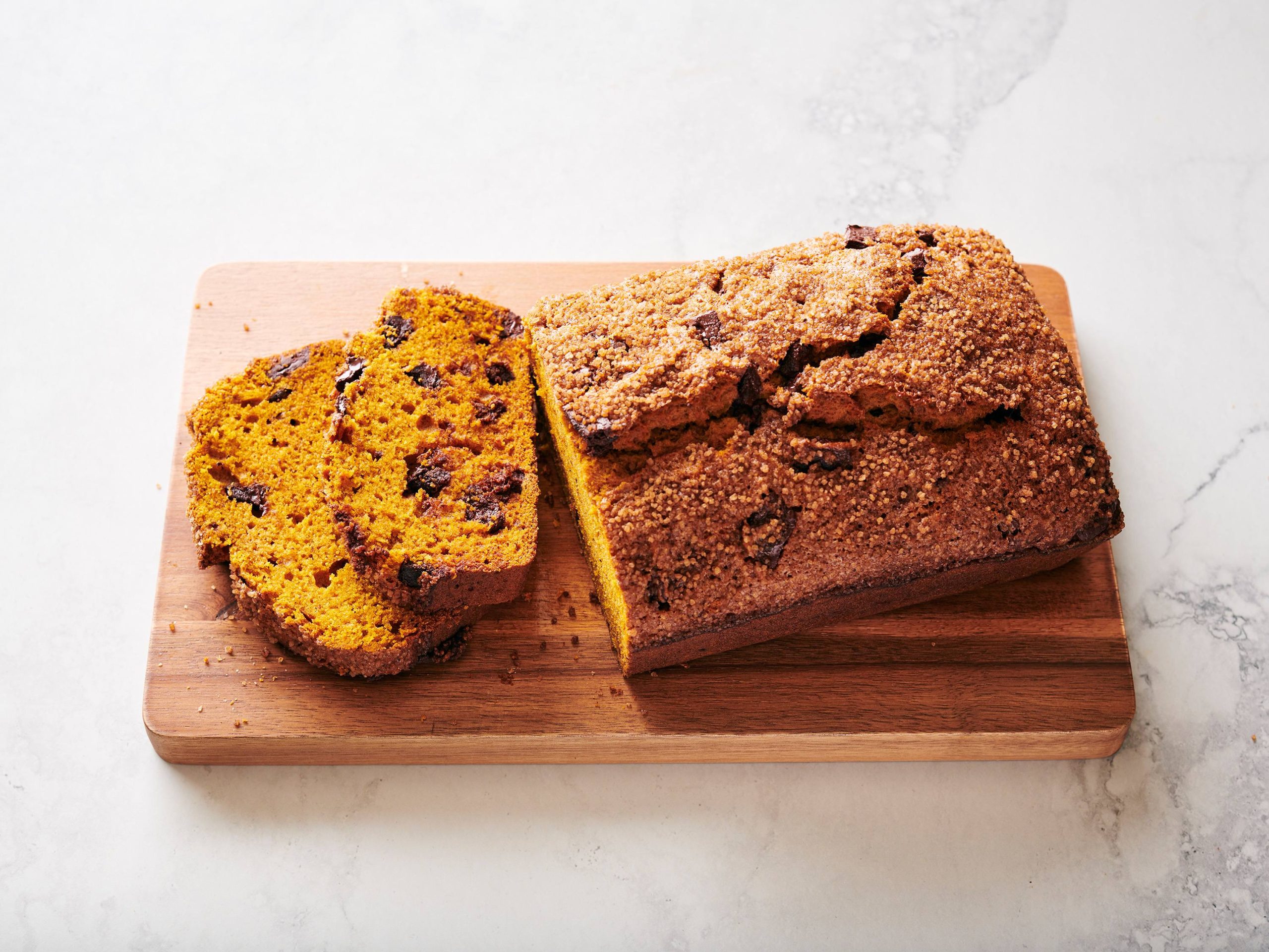 One-Bowl Pumpkin Bread with Chocolate Chunks | Savory