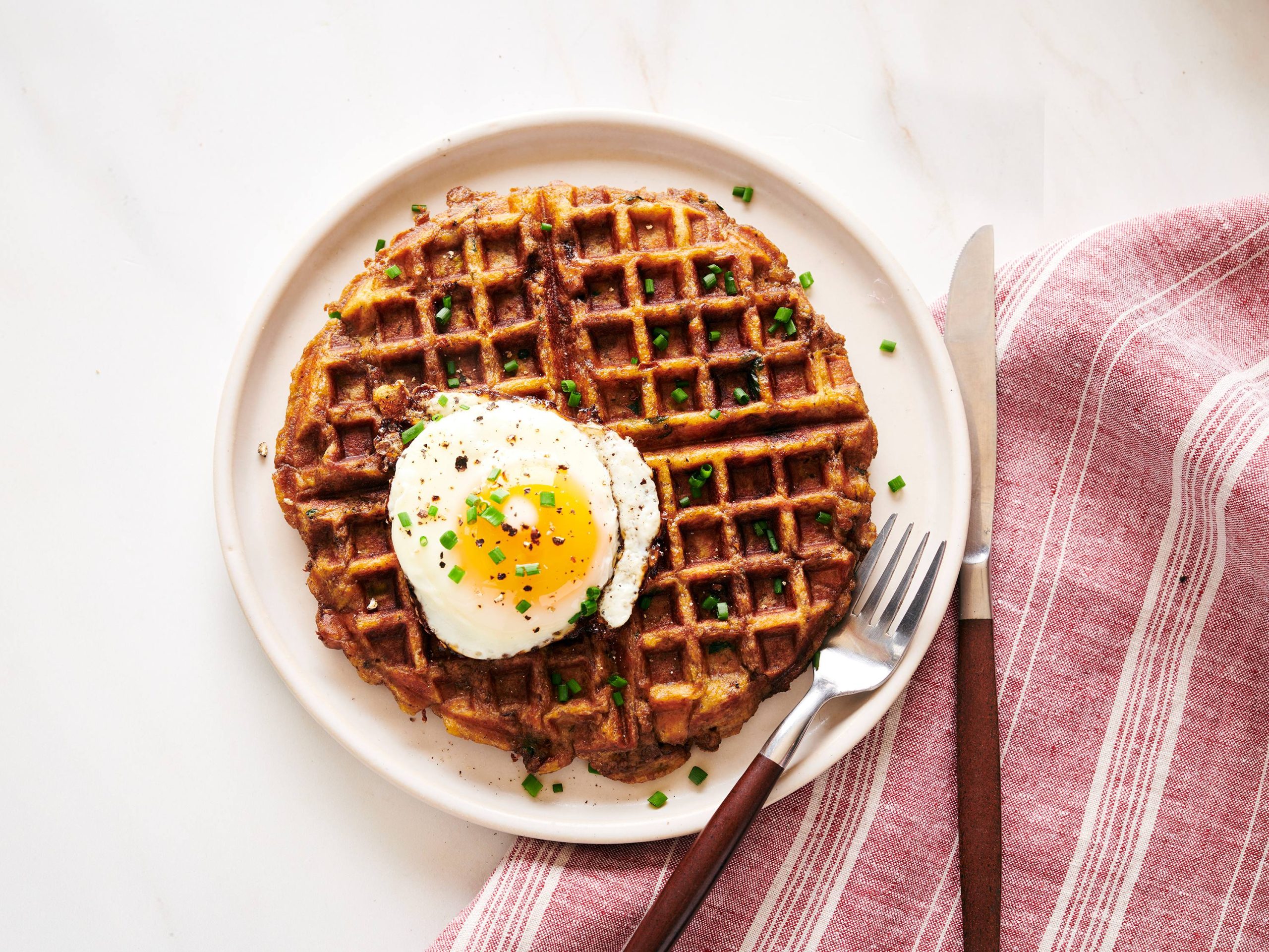Stuffing Waffles | Savory