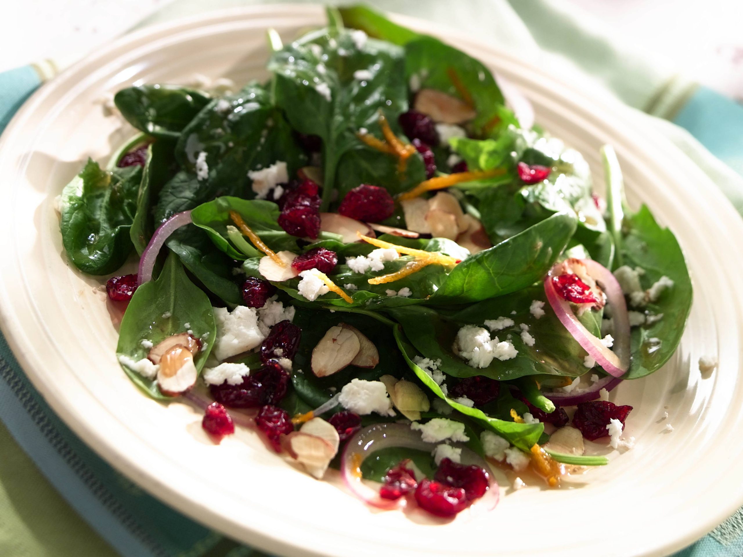 Effortless Spinach Salad | Savory