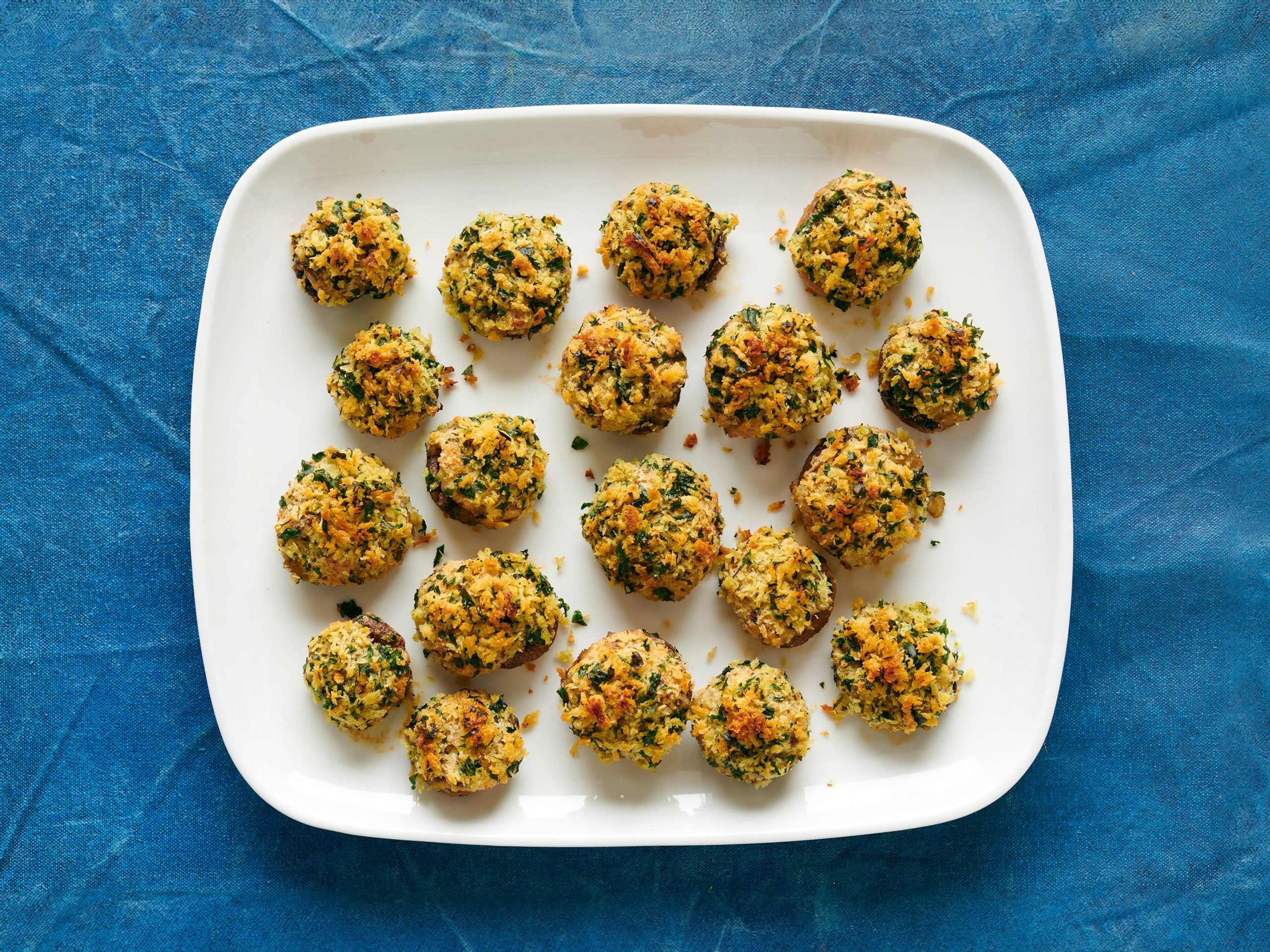 Cheesy Stuffed Mushrooms | Savory