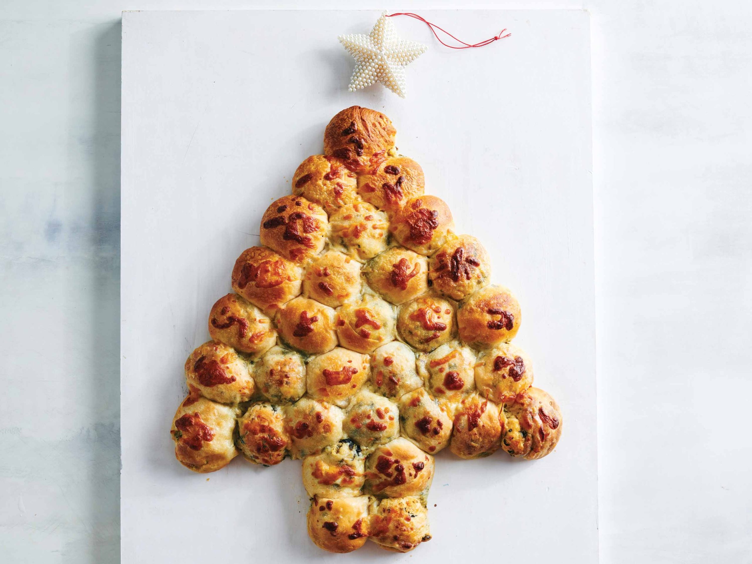 Crab & Spinach Pull-Apart Tree | Savory
