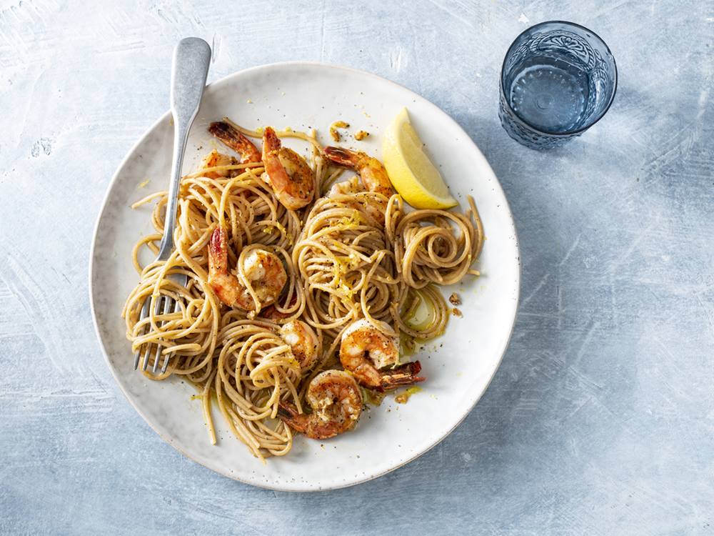PrimeWaters® Lemon Shrimp Scampi | Savory