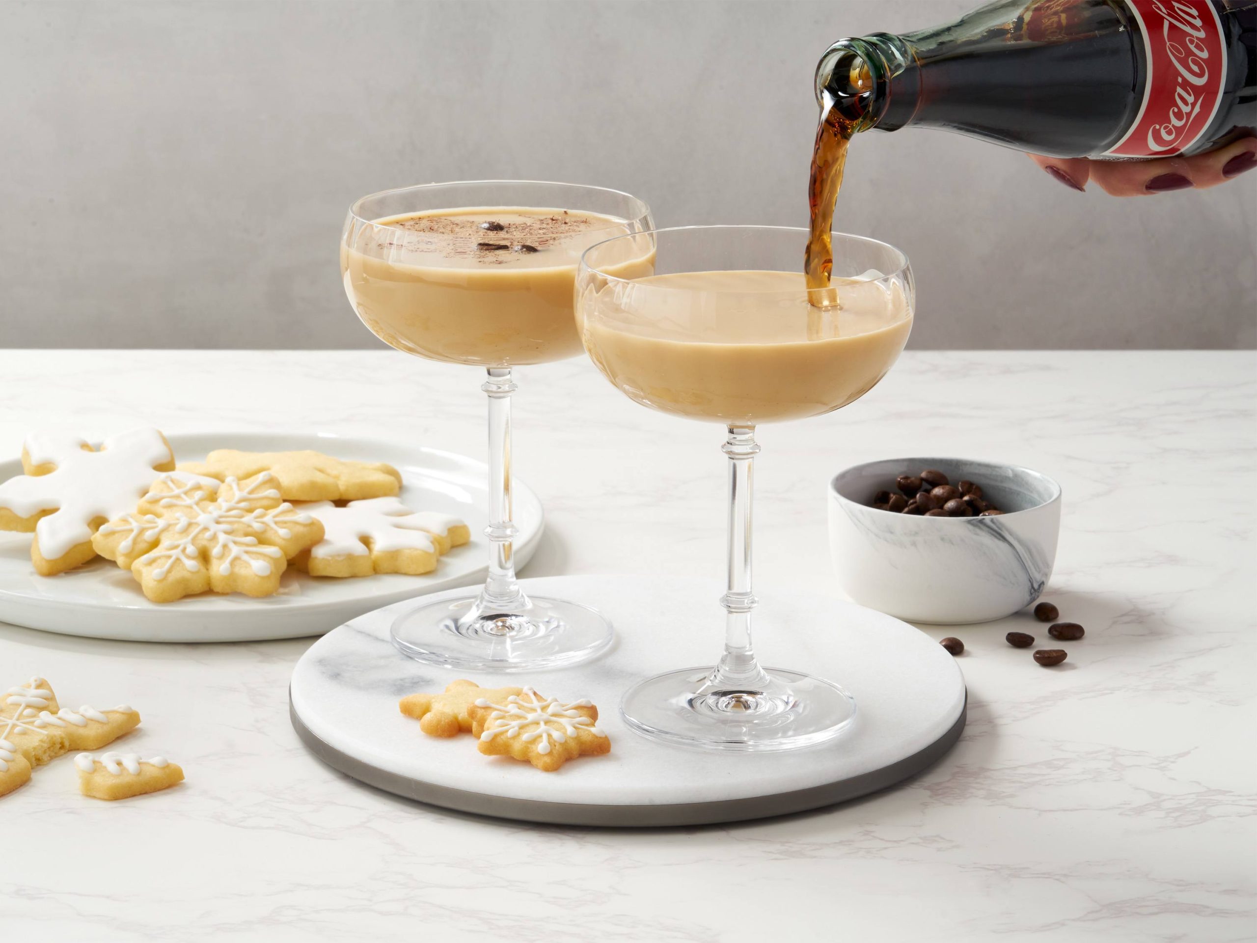Espresso Eggnog Martini | Savory