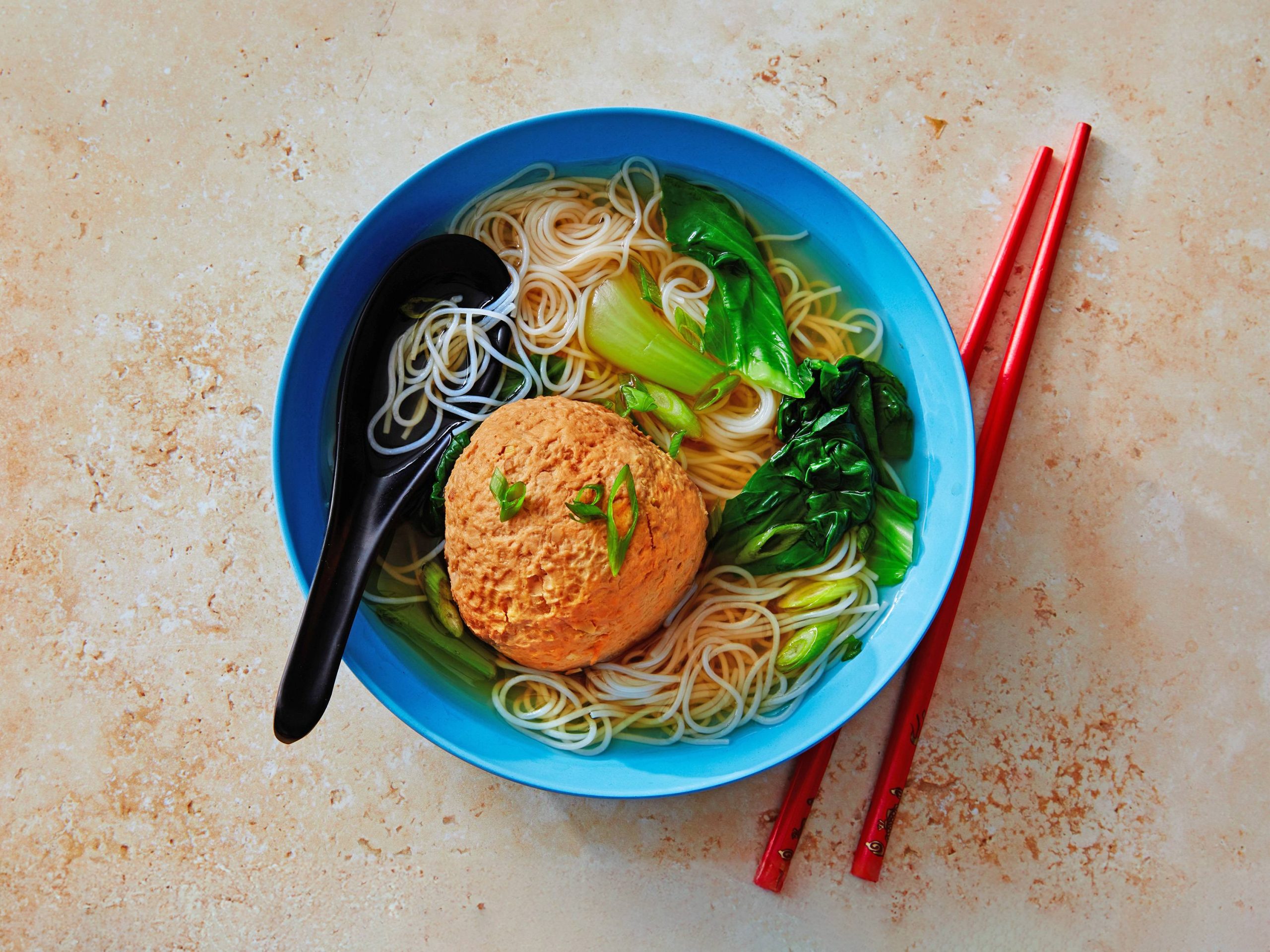 Chinese Pork Meatballs (Lion's Head Meatballs) | Savory