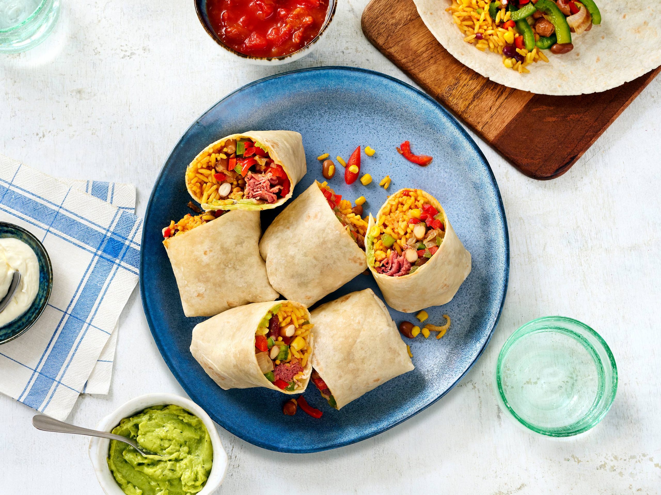 Fajita-Style Beef Burritos | Savory