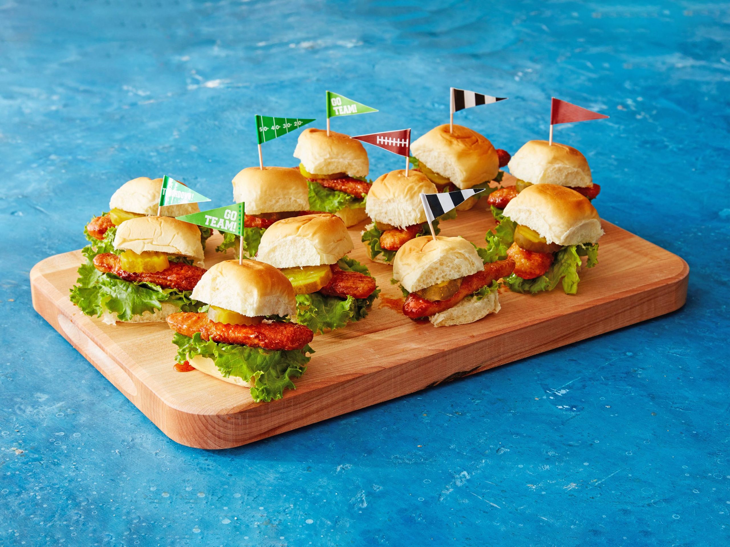 Air Fryer Hot Honey Chicken Sliders