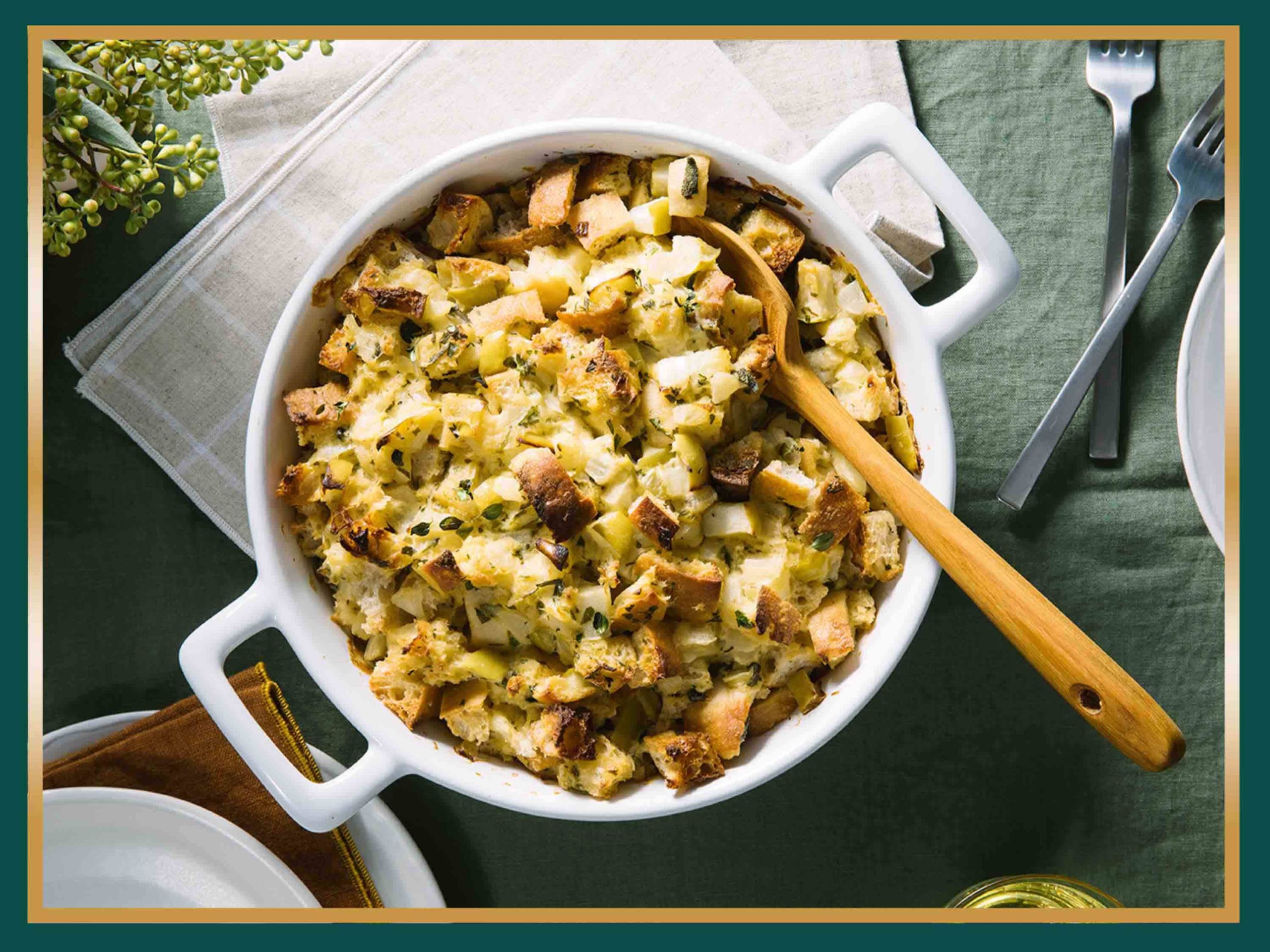 Apple, Fennel & Herb Stuffing | Savory