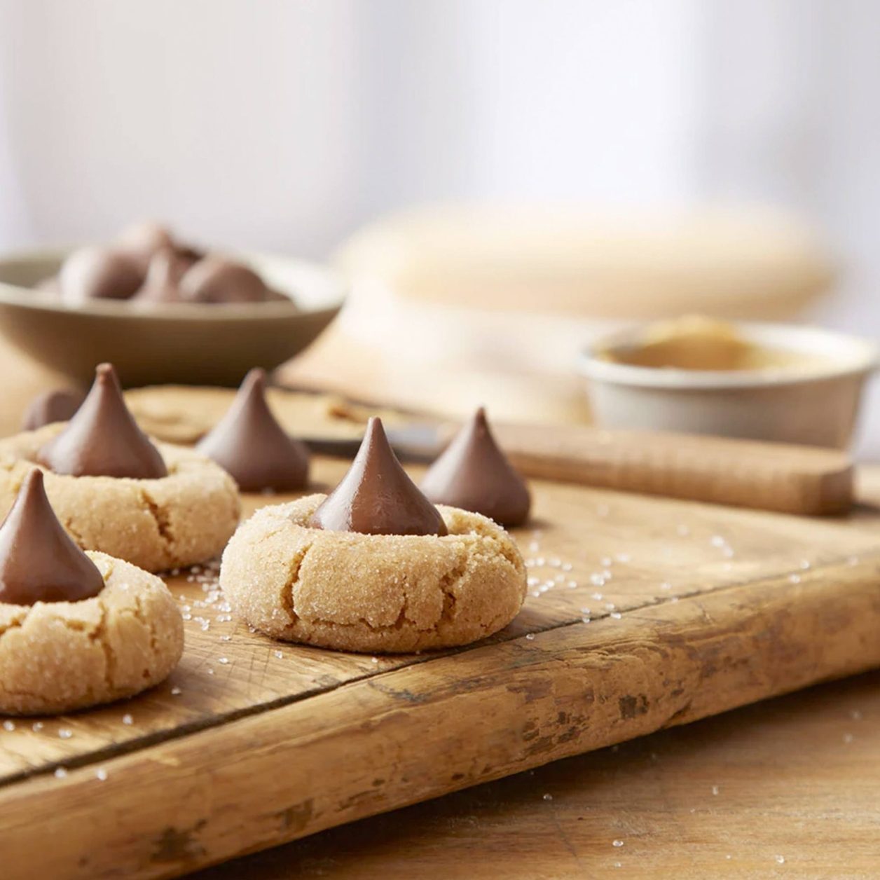 HERSHEY’S KISSES Peanut Butter Blossoms Savory