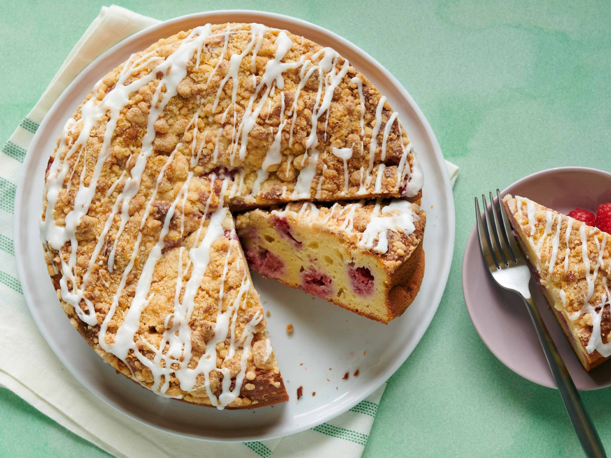 Lemon-Raspberry Ricotta Cake | Savory