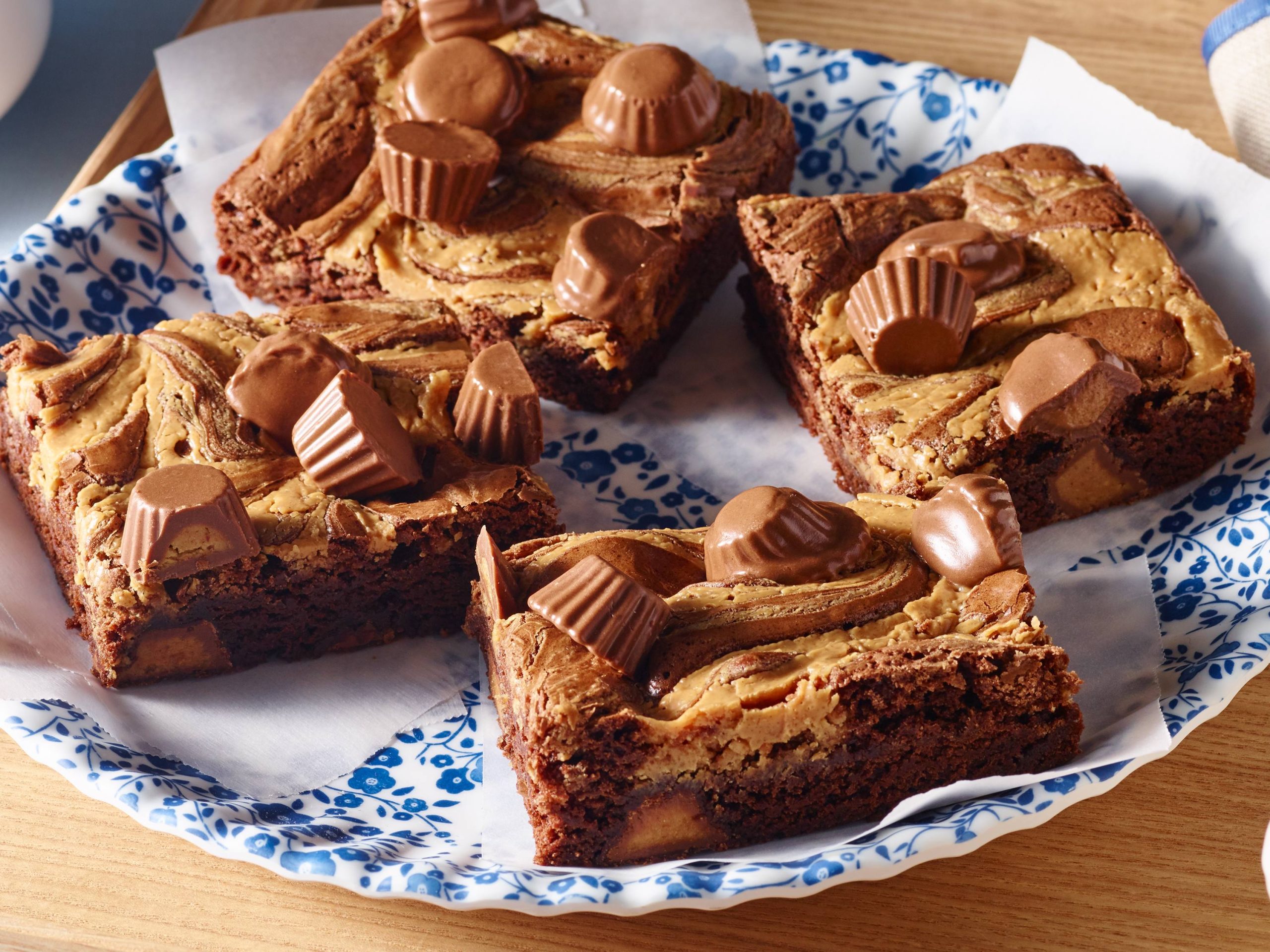 Peanut Butter Cup Sprinkled Brownies | Savory