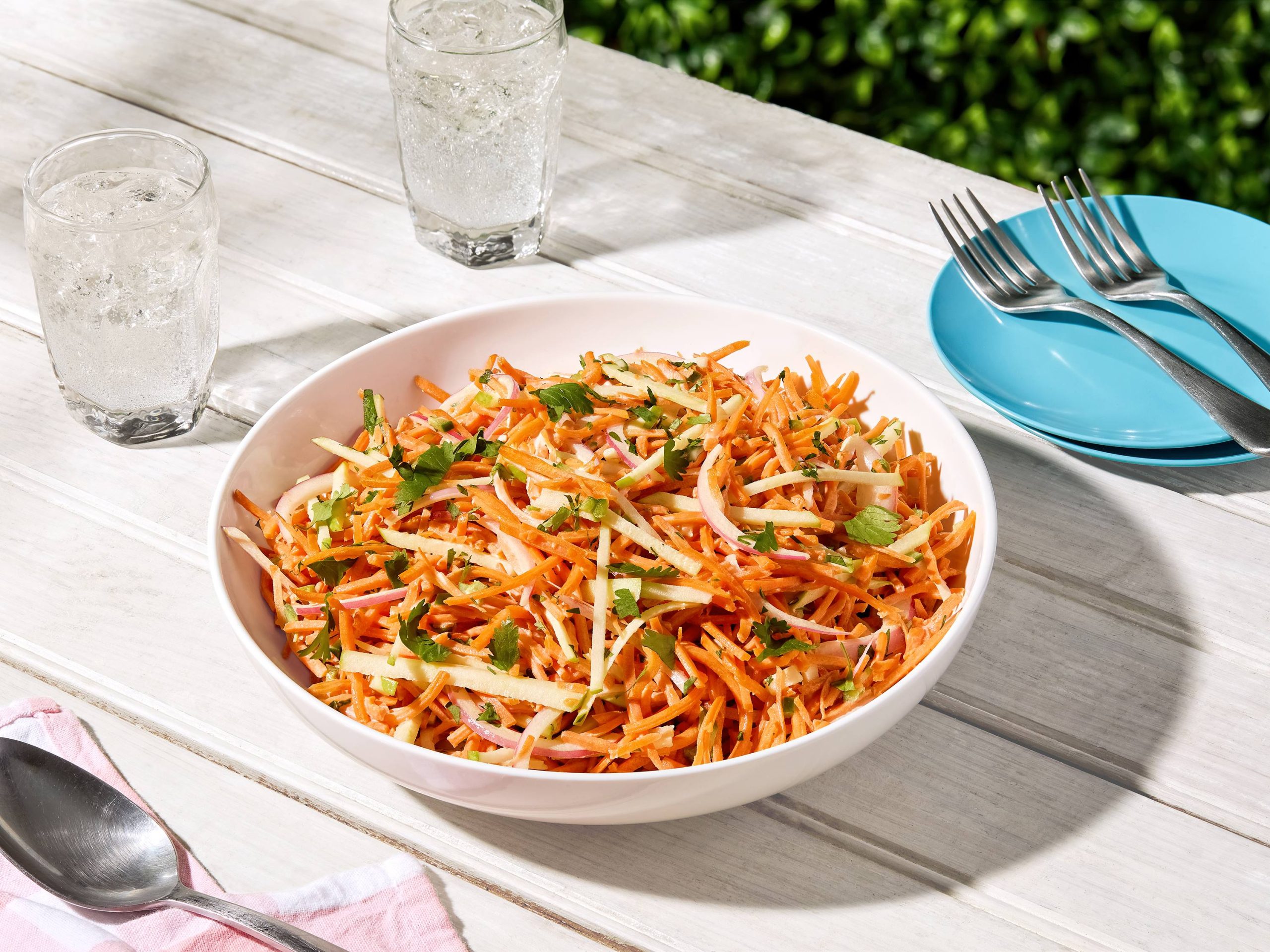 Carrot Slaw with Jalapeño Dressing | Savory