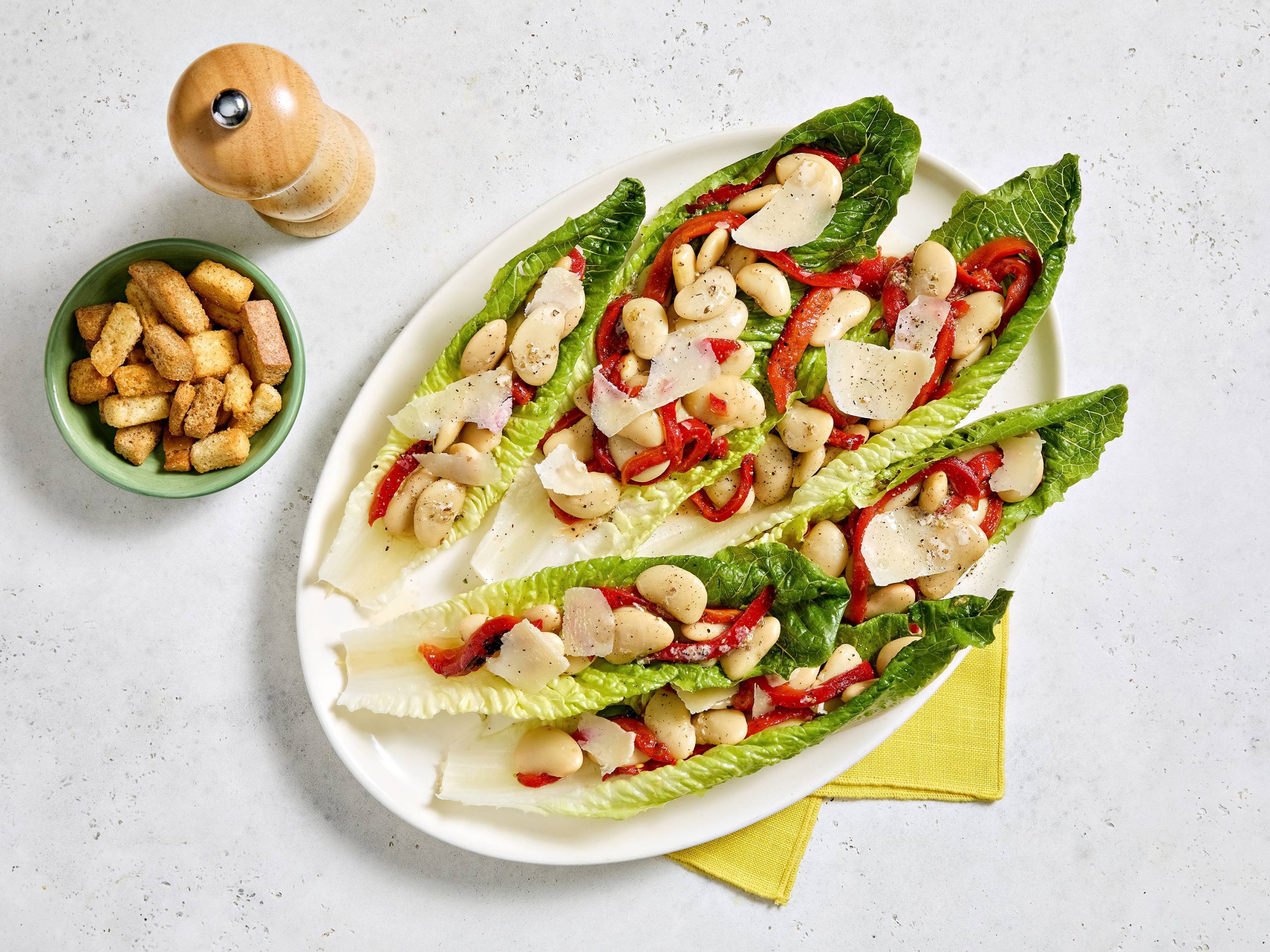 Mediterranean Bean Salad | Savory