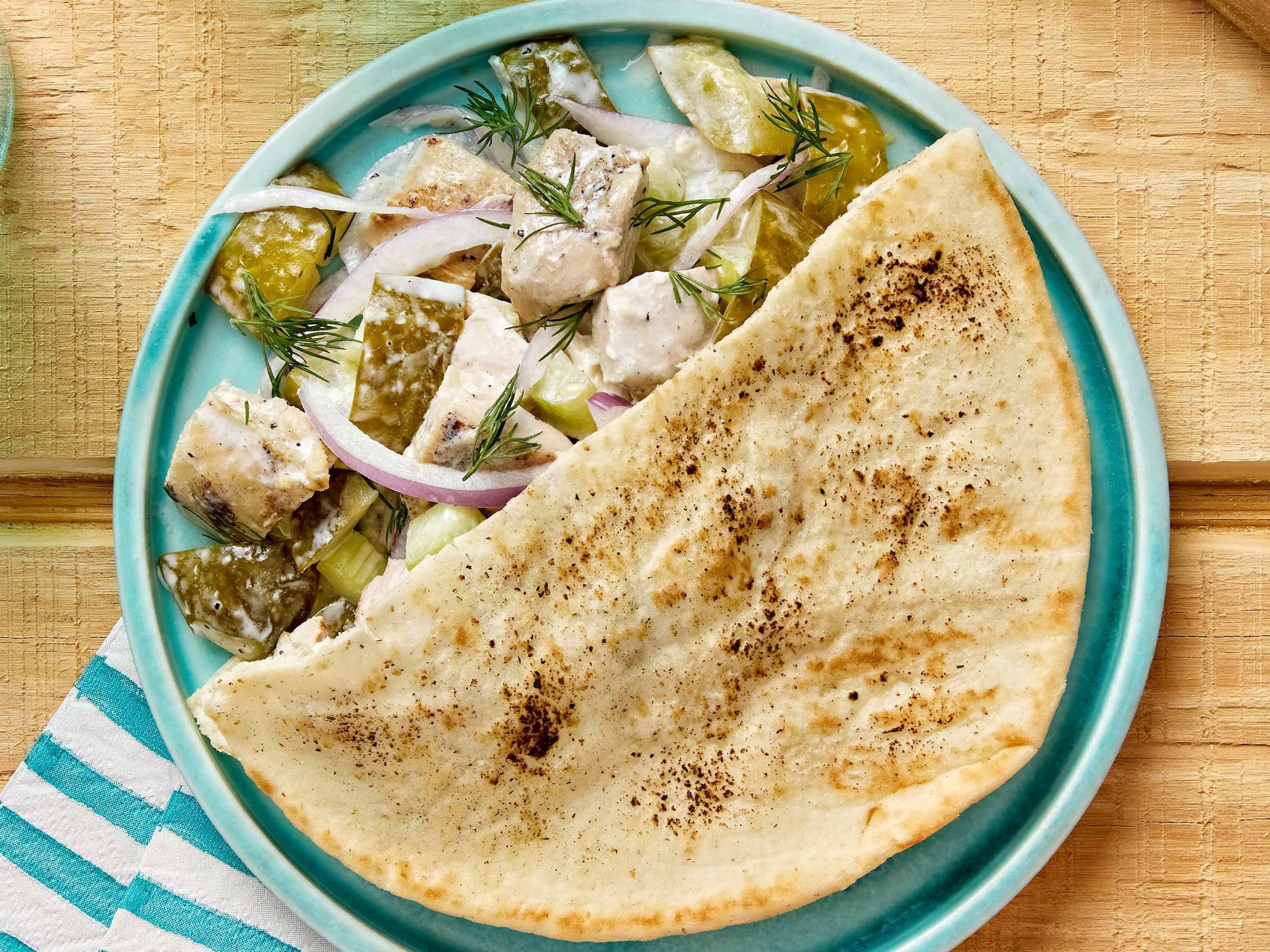 Smashed Pickle Chicken Salad | Savory