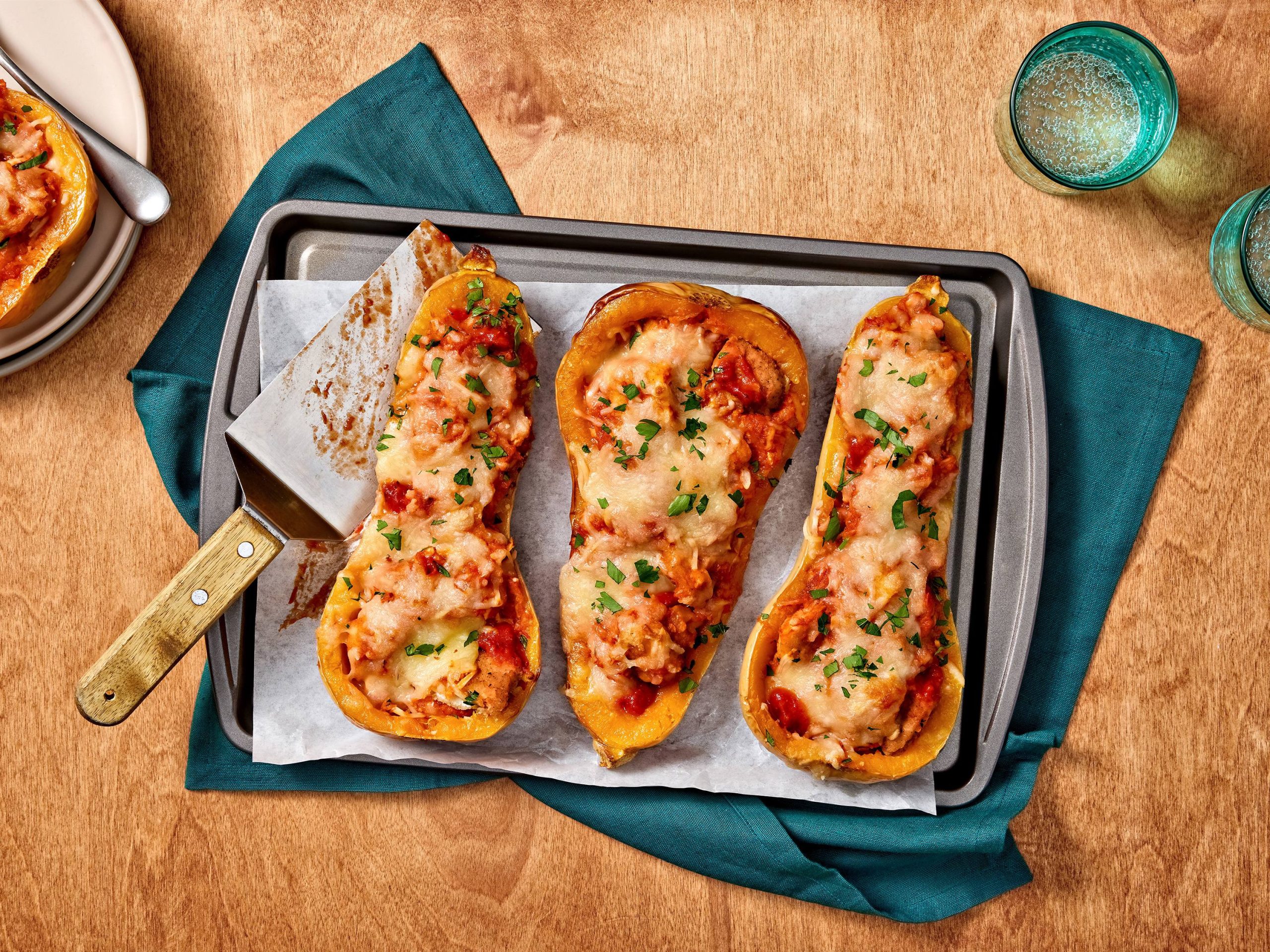 Butternut Squash Chicken Parmesan | Savory