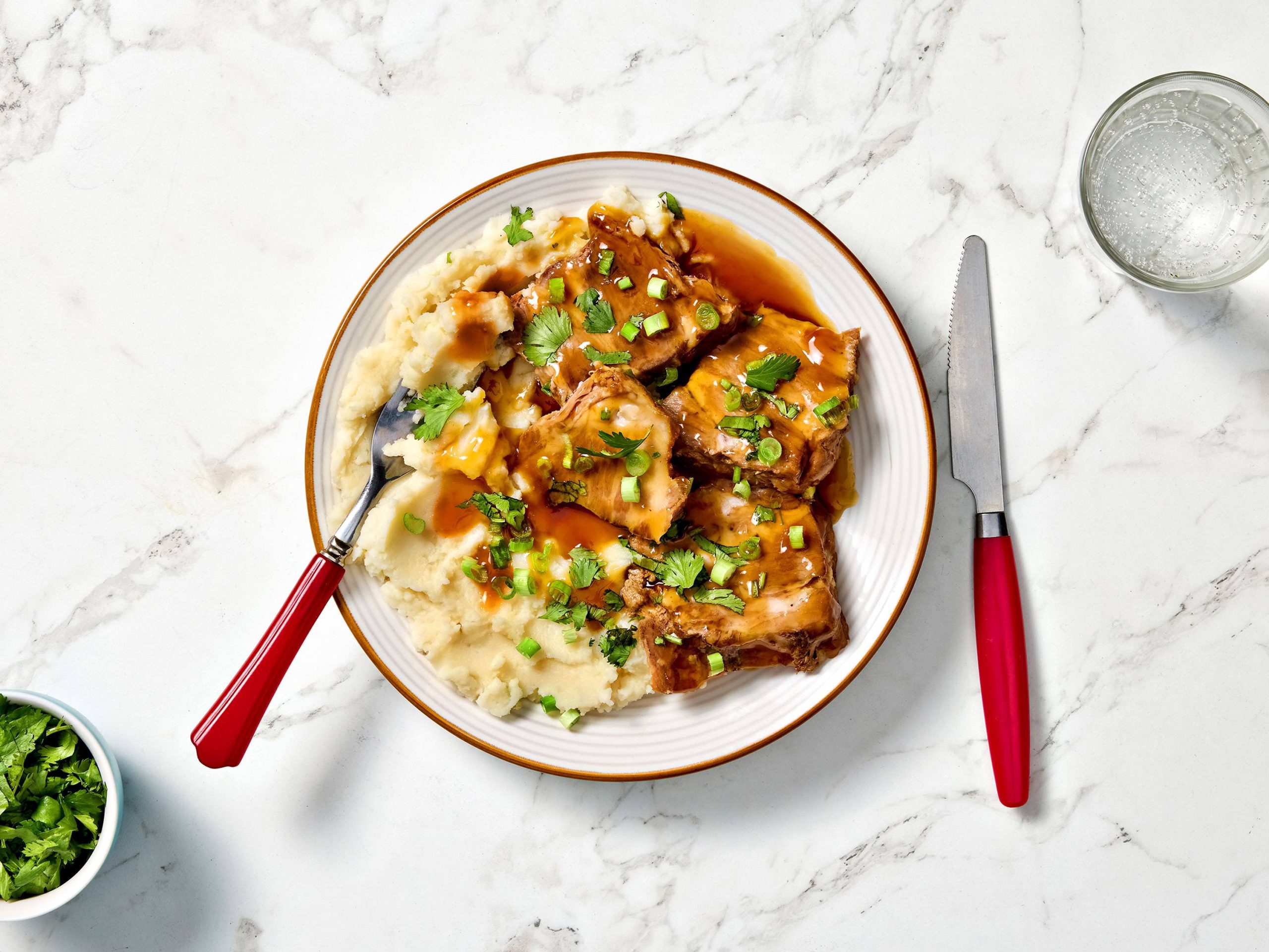 Roast Pork Shoulder with Maple-Soy Glaze | Savory