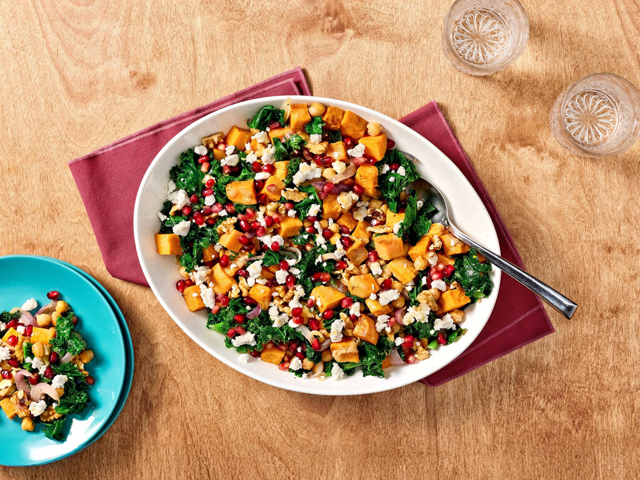 Sheet Pan Fall Harvest Salad | Savory