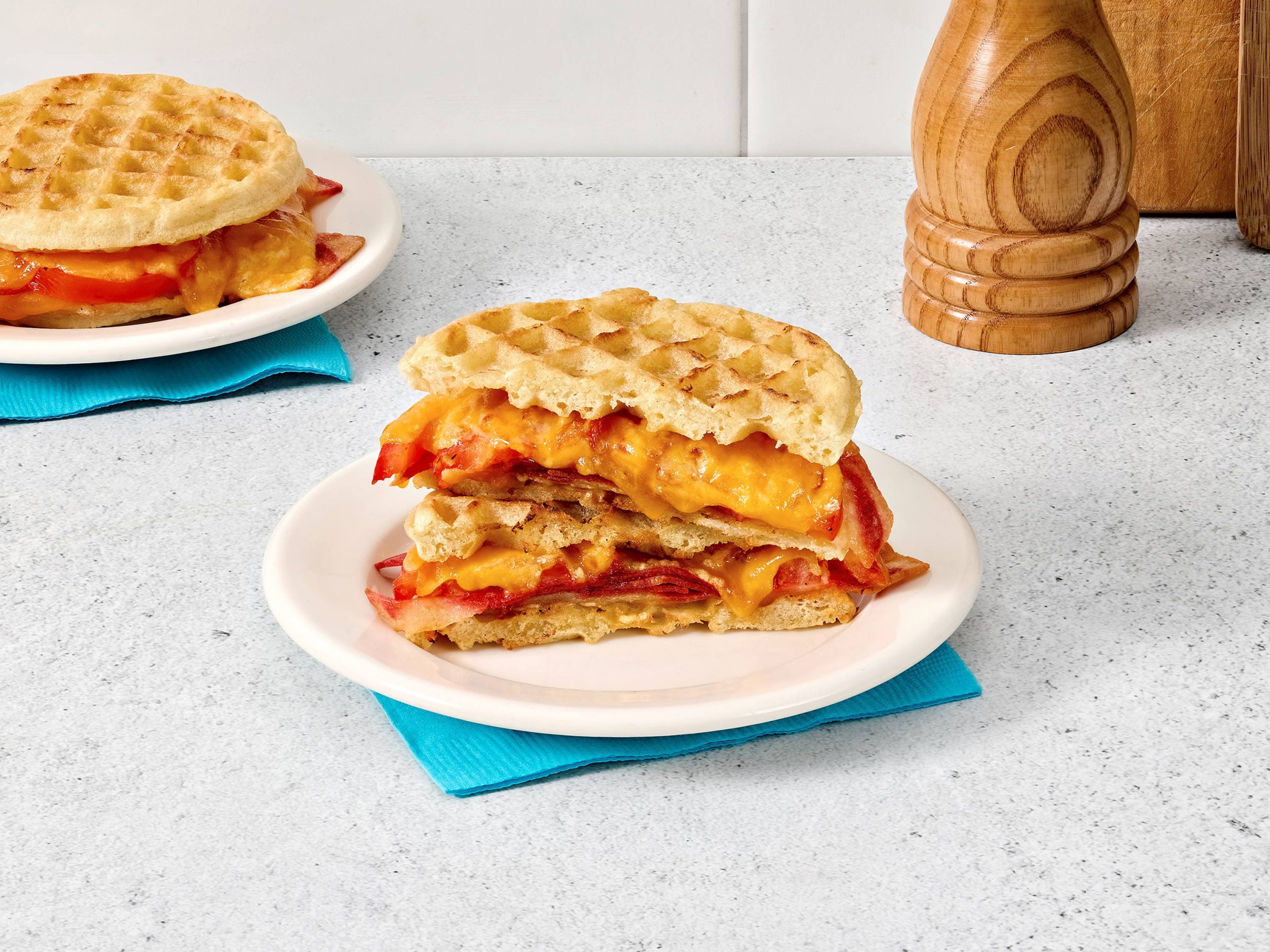 Breakfast Grilled Cheese Eggo® Sandwiches | Savory