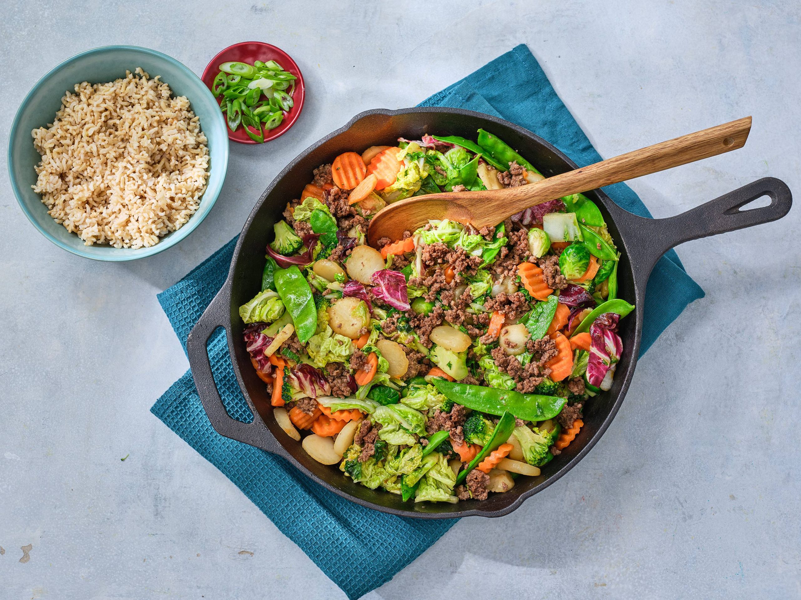 Ground Beef Teriyaki Stir Fry | Savory