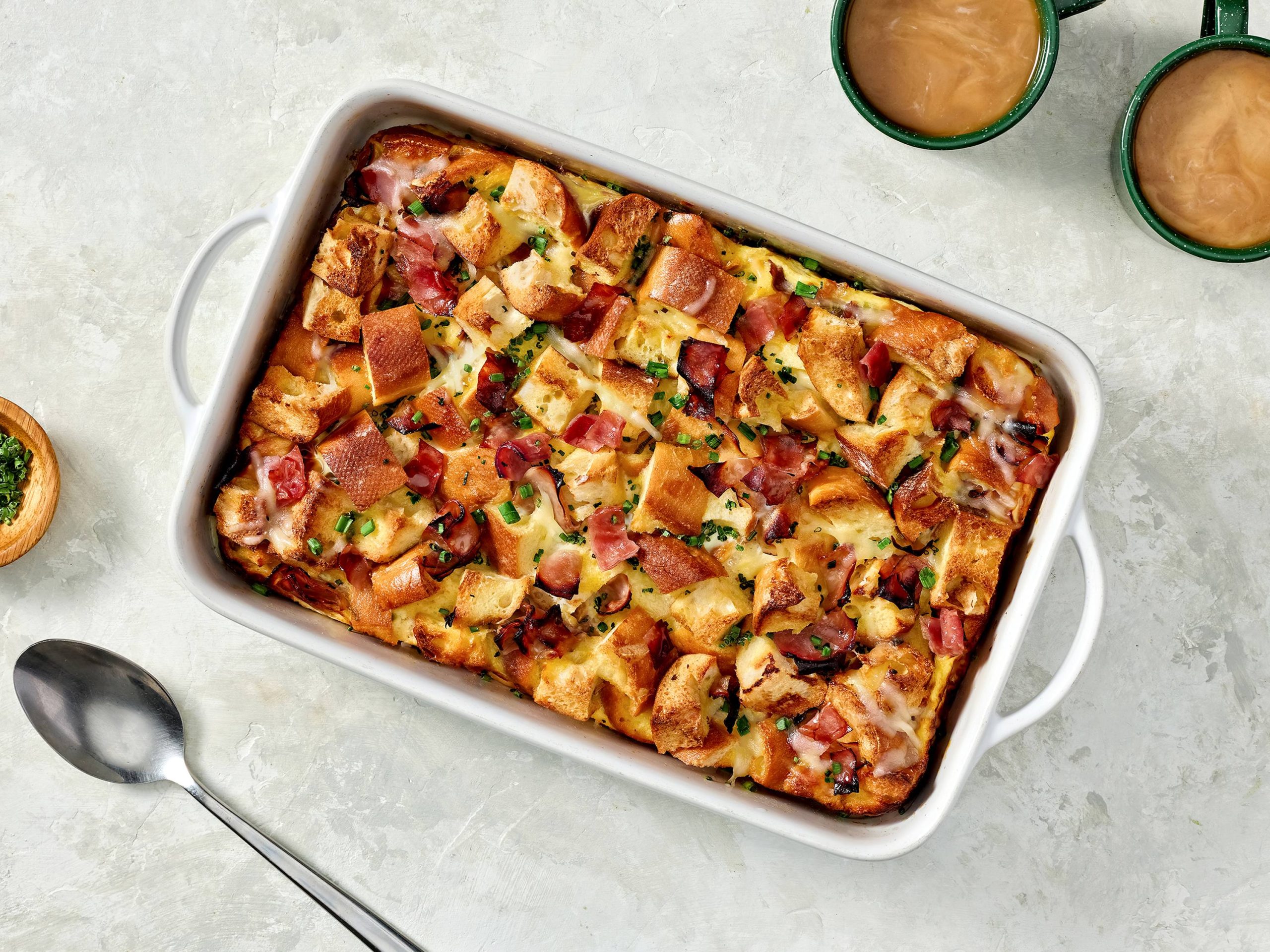 Ham and Cheese Breakfast Bake