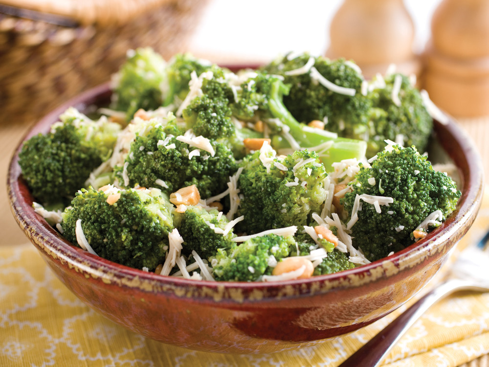 Balsamic Broccoli with Pine Nuts | Savory